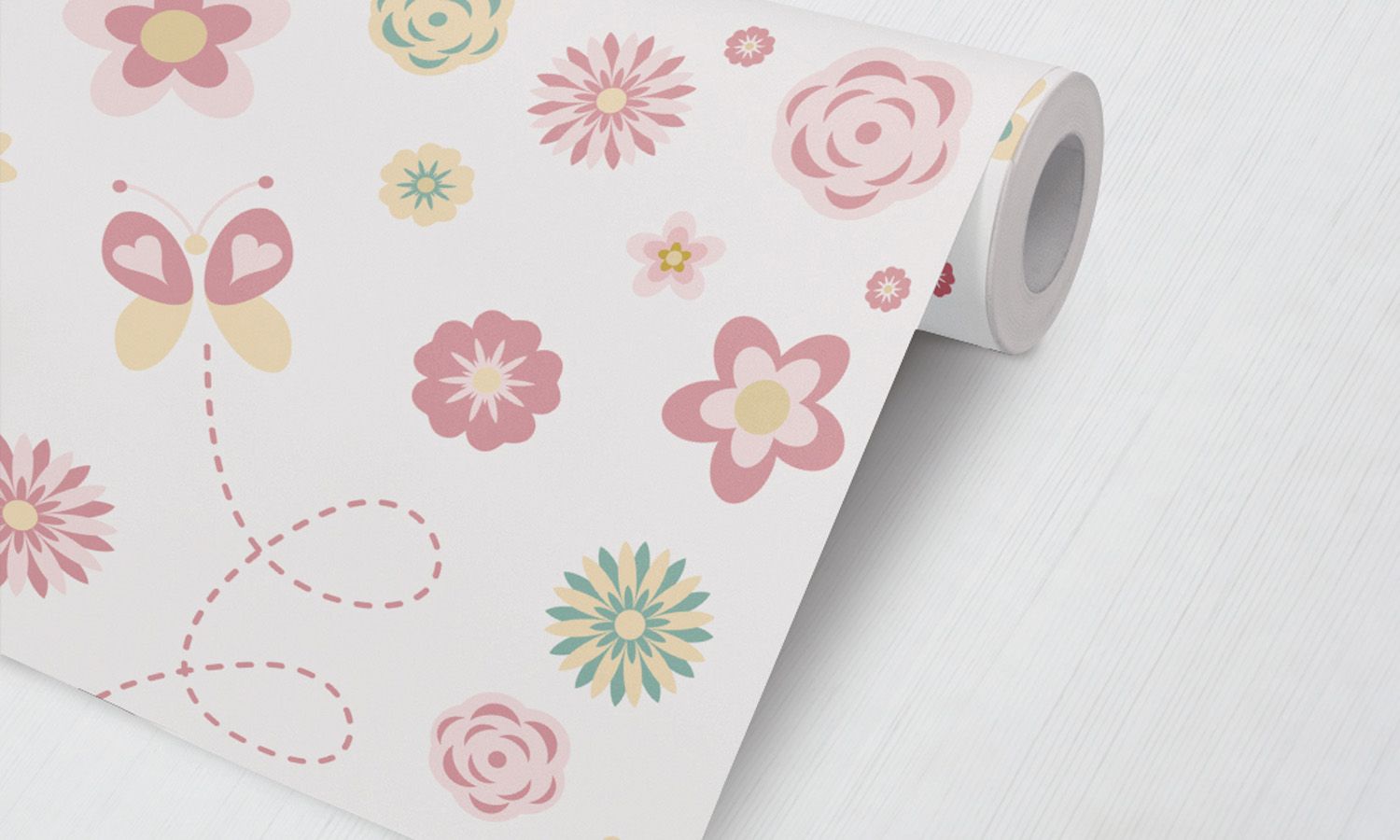 Papel de Parede Jardim Colorido 3M