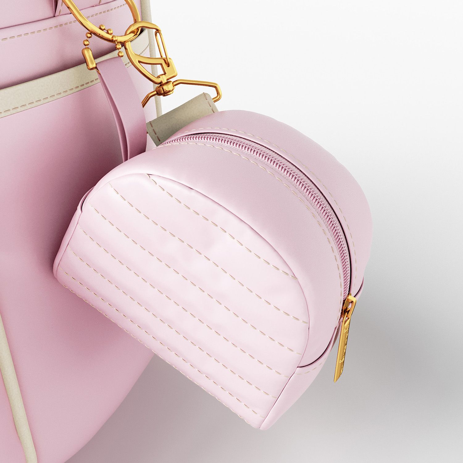 Bolsa Maternidade Rosa Clássico 50cm