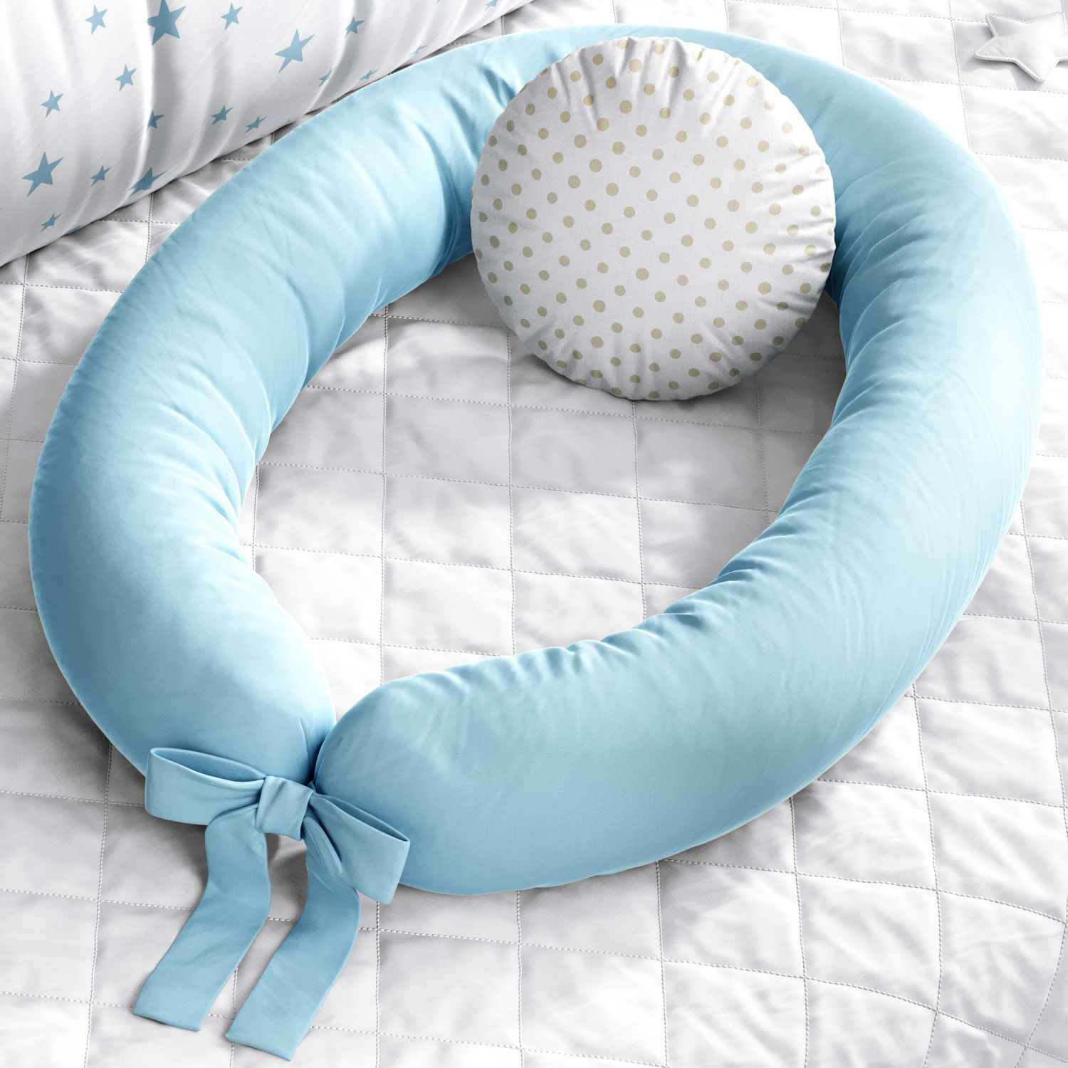 Almofada Mami Protetora 3 em 1 Amarelo 2m