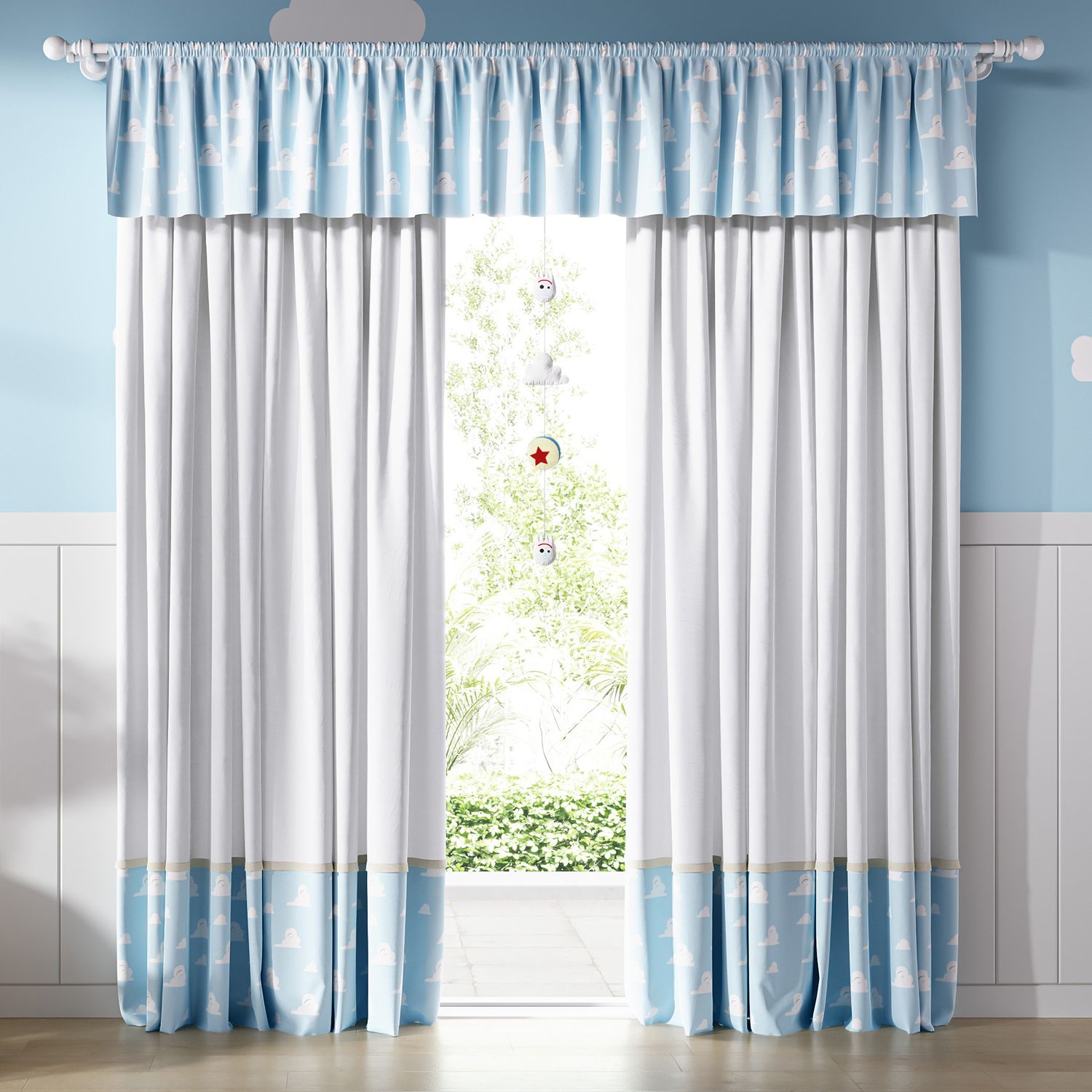 Cortina Nuvem Toy Story