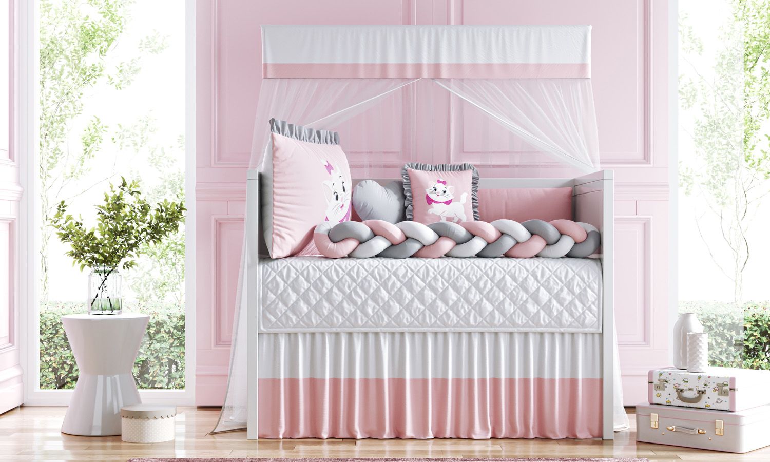 Kit Berço Trança Marie