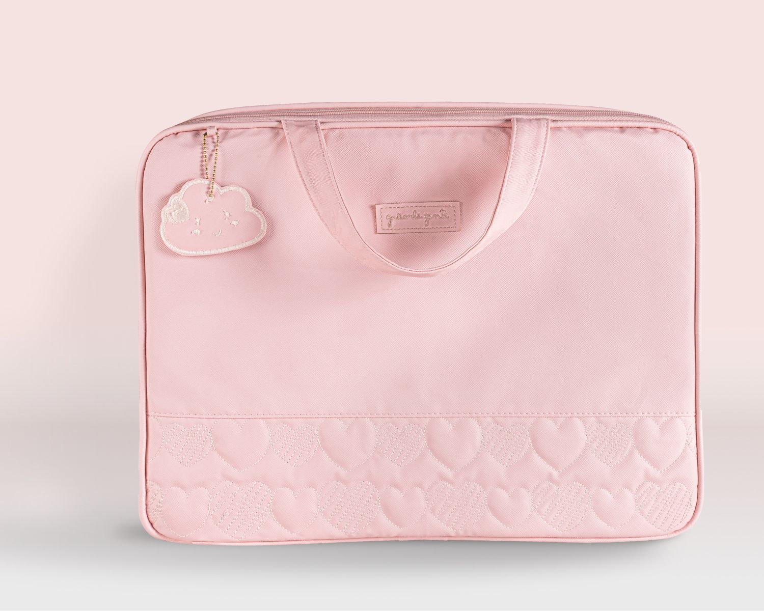 Mala Maternidade Chuva de Amor Rosa 48cm