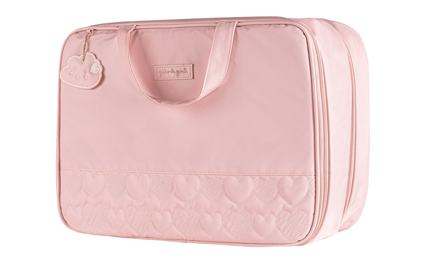 Mala Maternidade Chuva de Amor Rosa 48cm