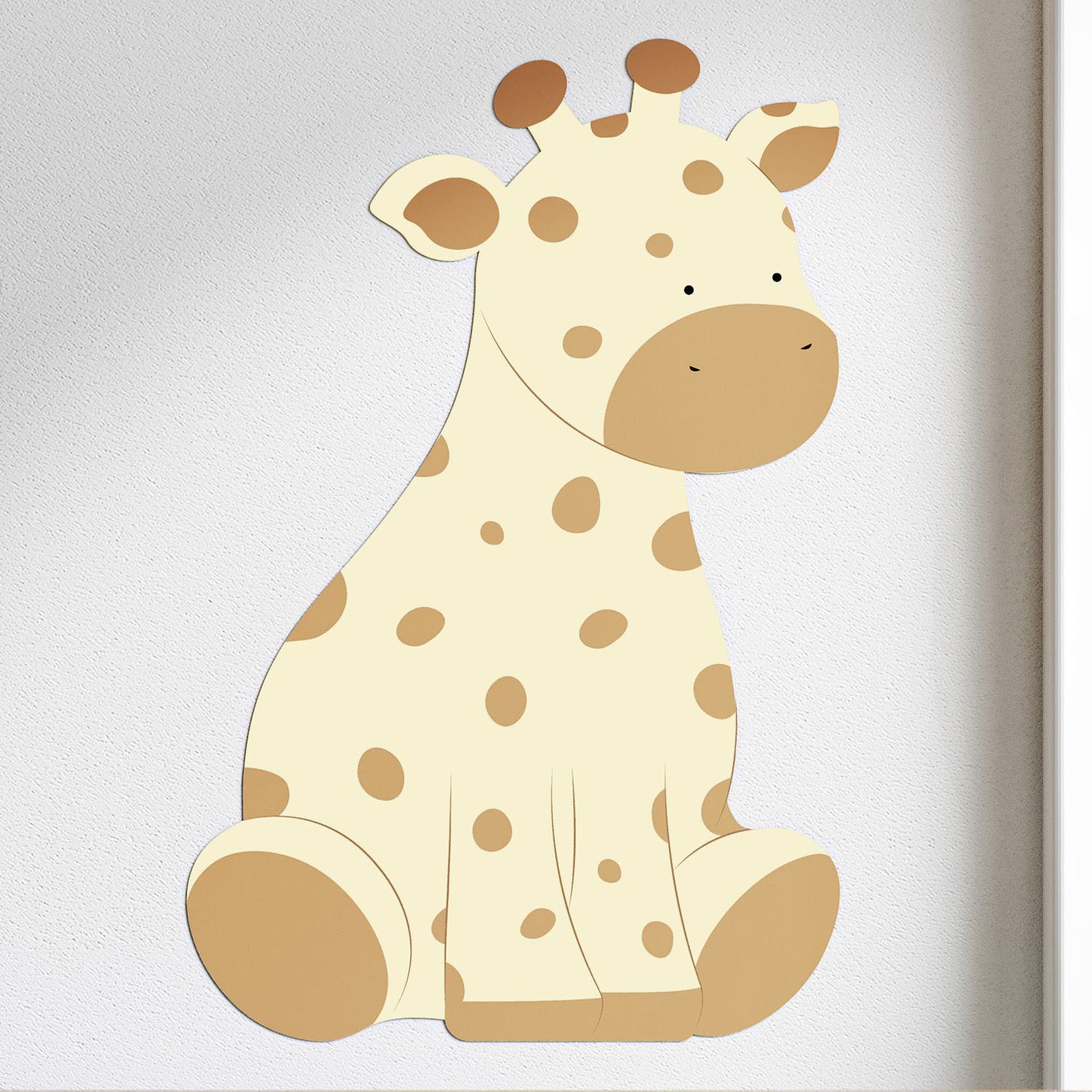 Adesivo de Parede Amiguinha Girafa