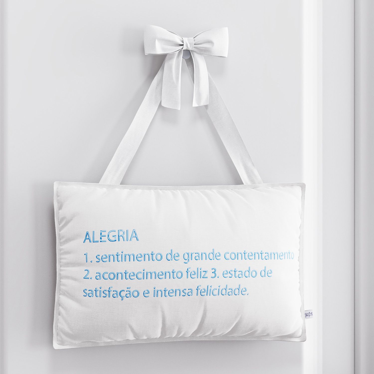 Porta Maternidade Alegria é Rosa