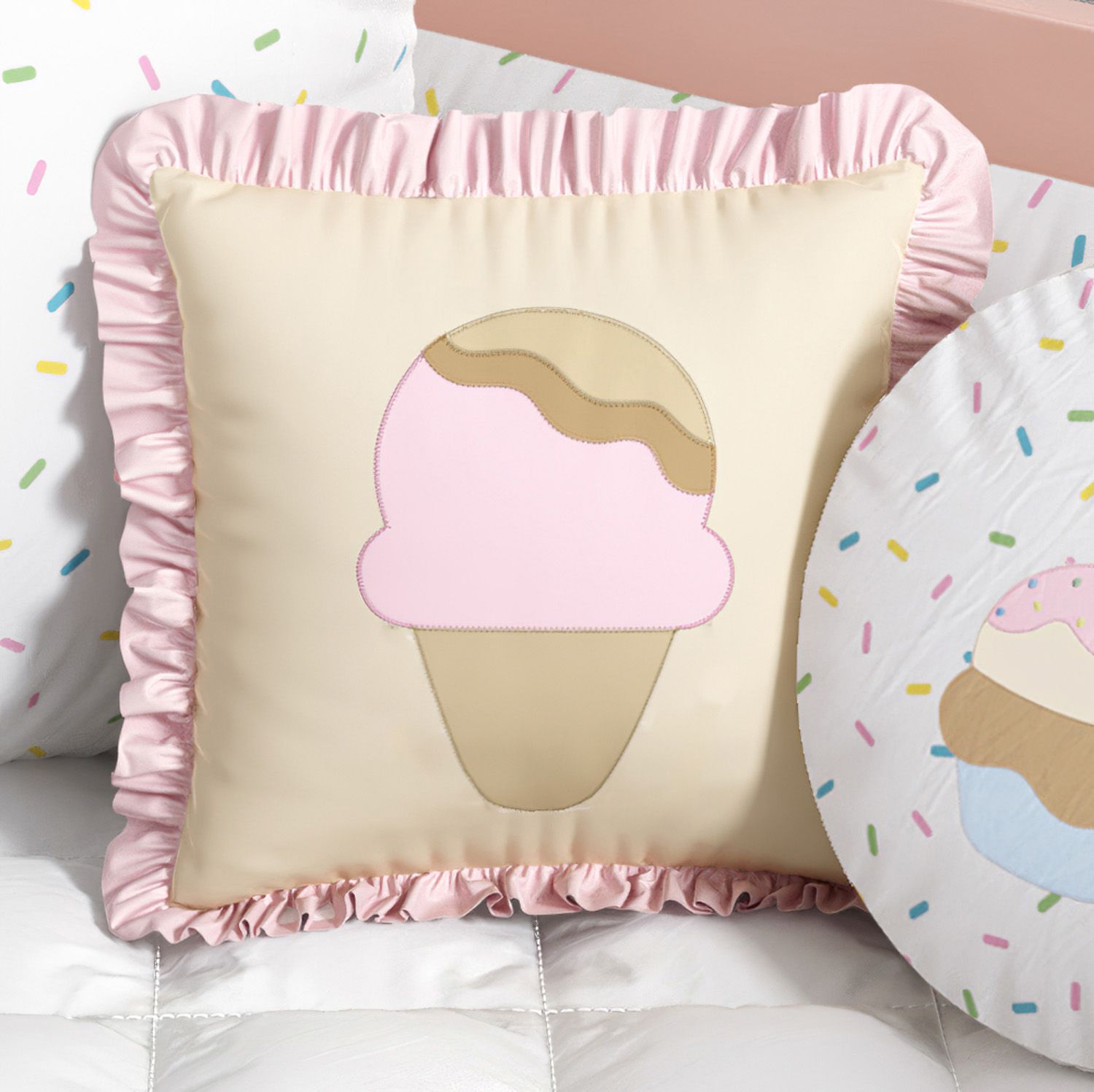 Kit Berço Doce Sonho Rosa