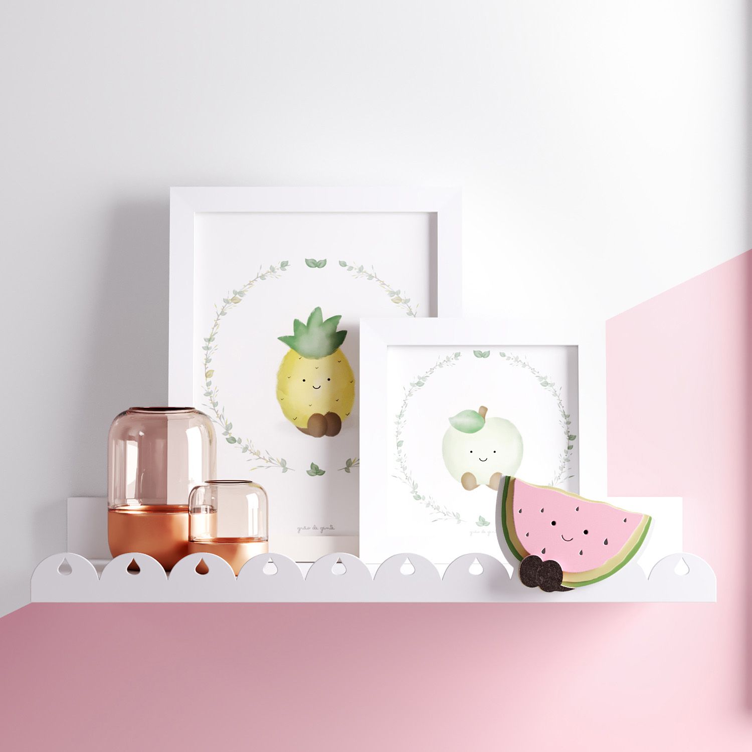 Prateleira MDF Frutinhas