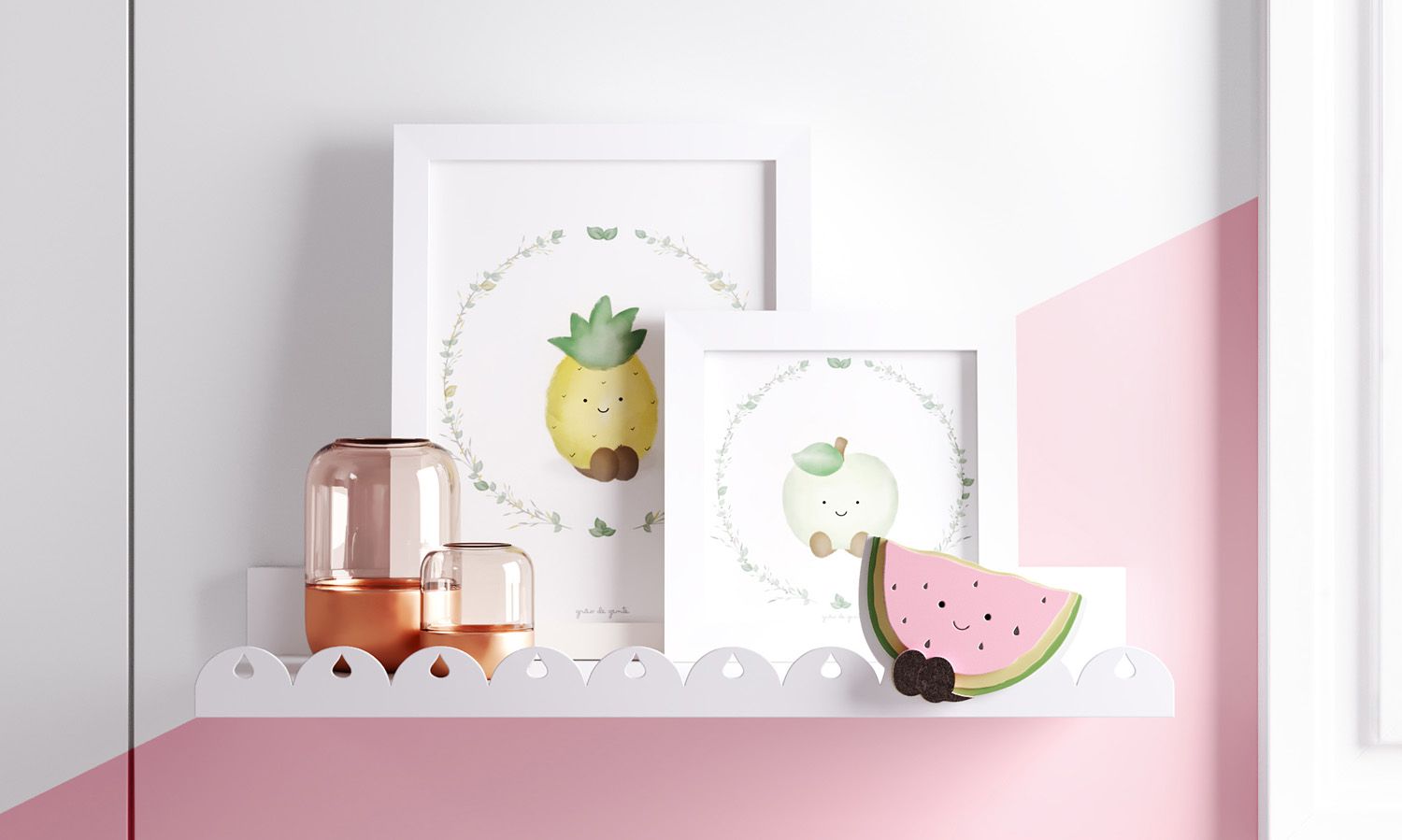 Prateleira MDF Frutinhas