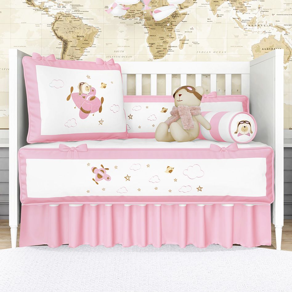 Kit Berço Urso Aviador