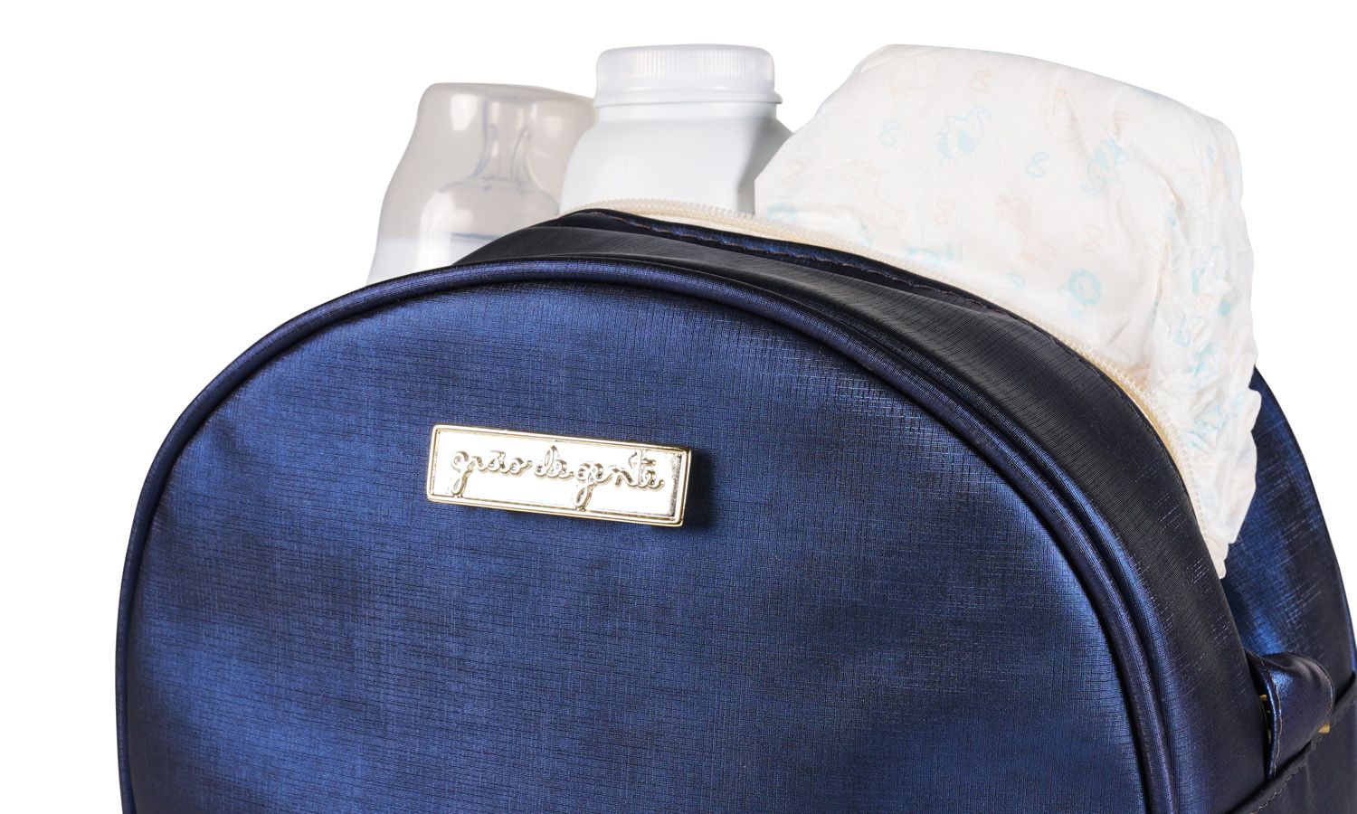 Mochila Maternidade Madrid Azul Marinho 33cm