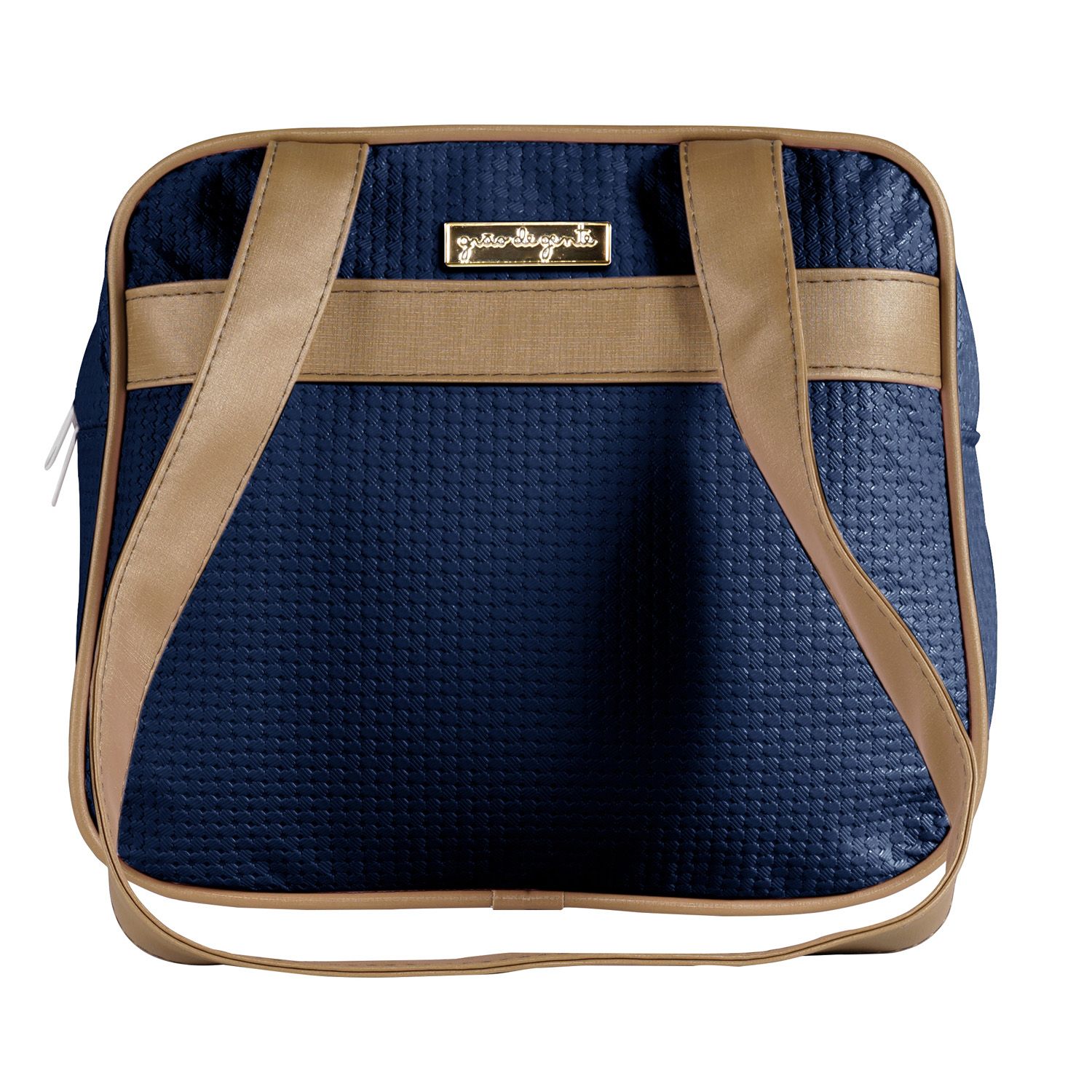 Frasqueira Maternidade Térmica Nápoles Azul Marinho 28cm