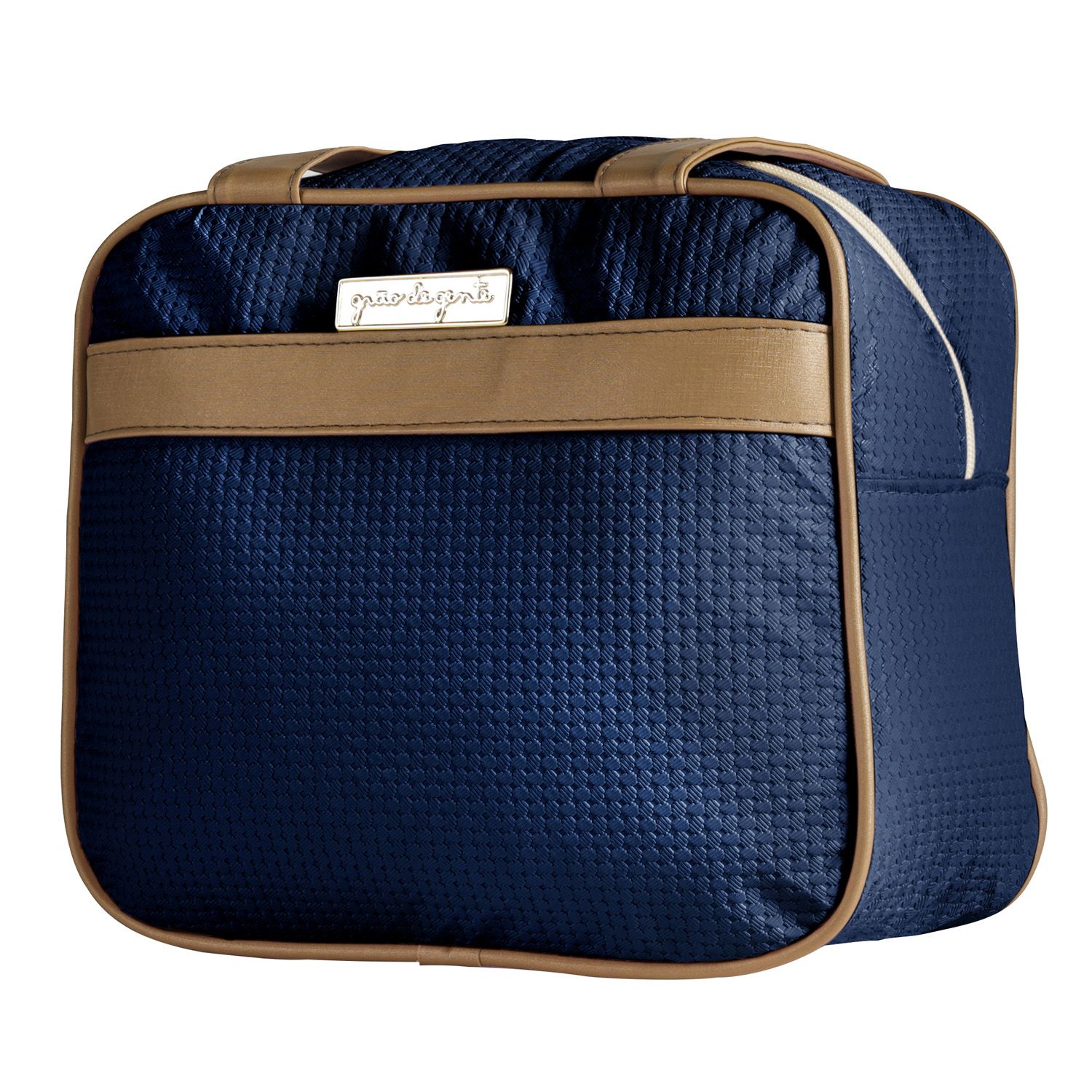 Frasqueira Maternidade Térmica Nápoles Azul Marinho 28cm