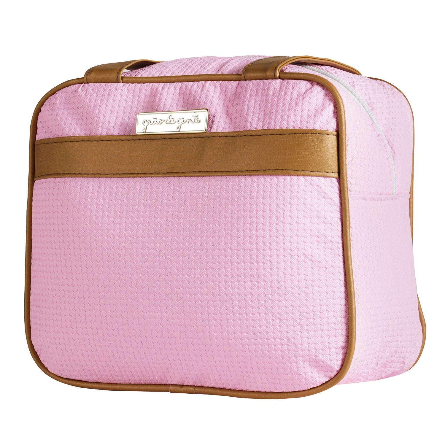 Frasqueira Maternidade Térmica Nápoles Azul Marinho 28cm