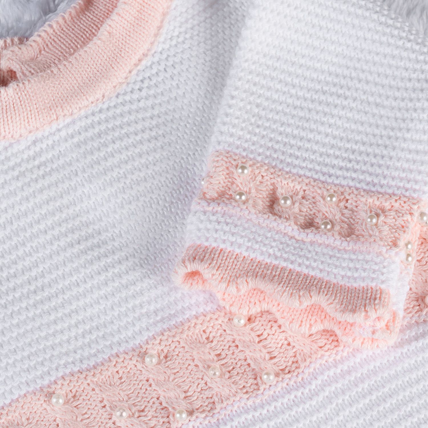 Macacão Tricot com Pérolas Amarelo Camomila