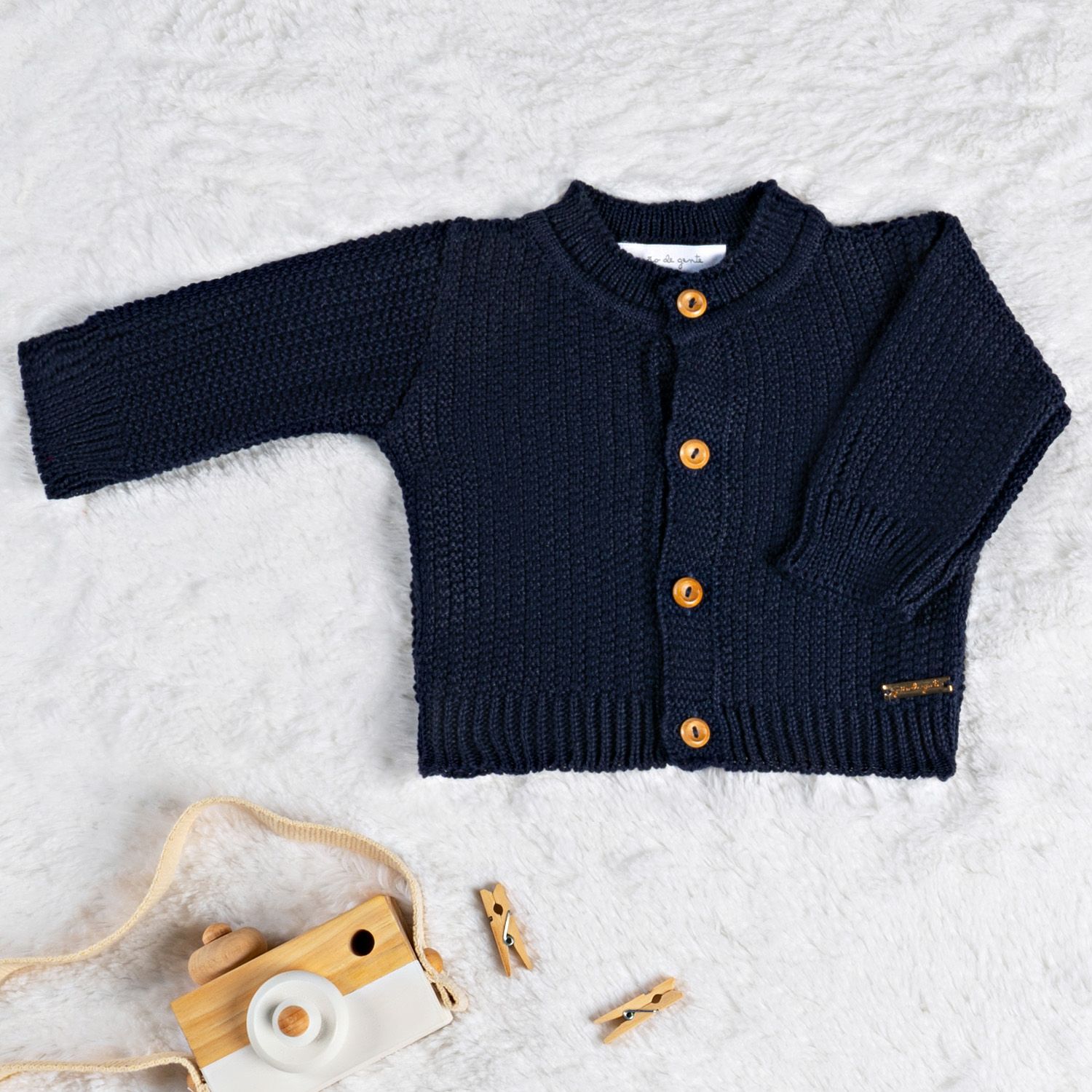 Casaquinho Tricot Clássico Vermelho