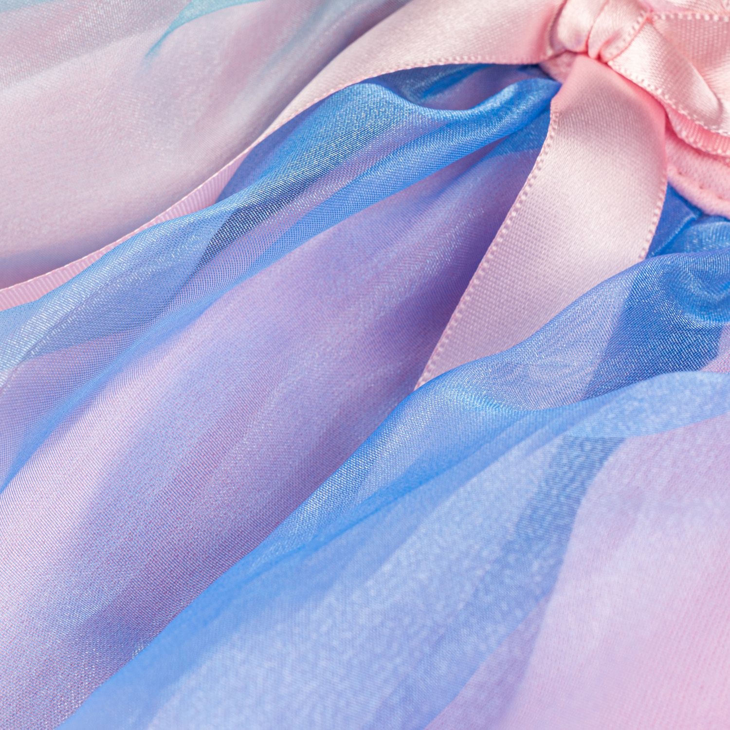 Saia Tutu Colorida com Laço 3 a 4 anos