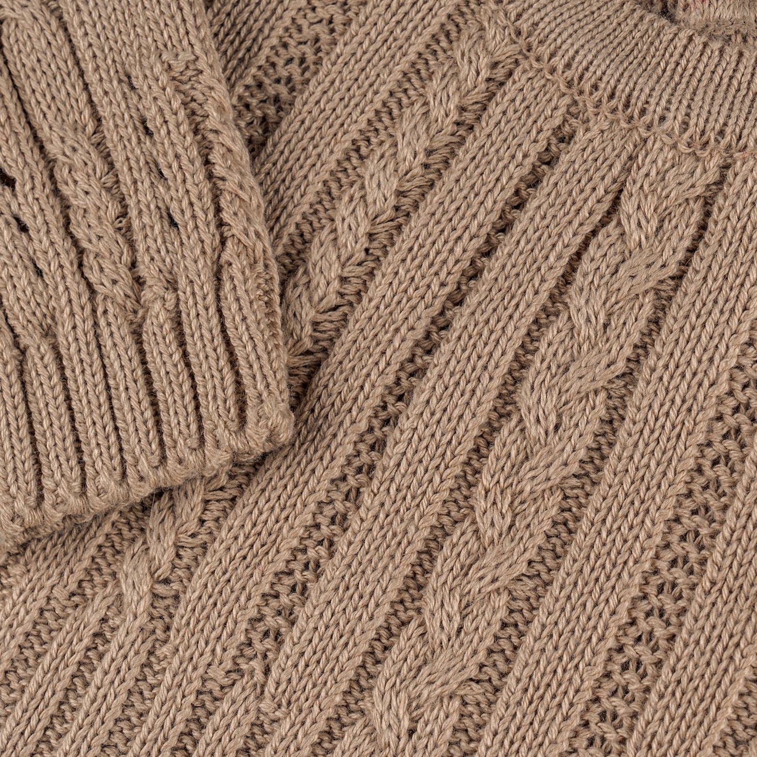 Saída Maternidade Tricot Trança Macacão Cinza Macaron 02 Peças