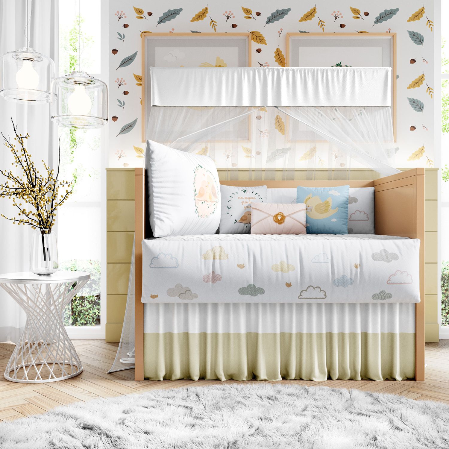 Kit Berço Família Passarinho