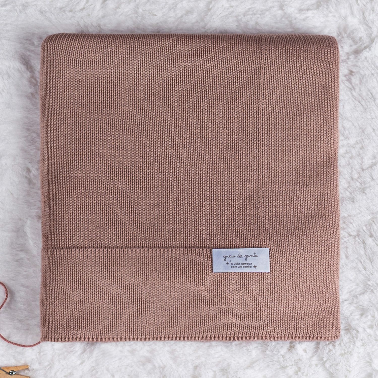 Saída Maternidade Tricot Ponto Arroz Branco e Preto 02 Peças