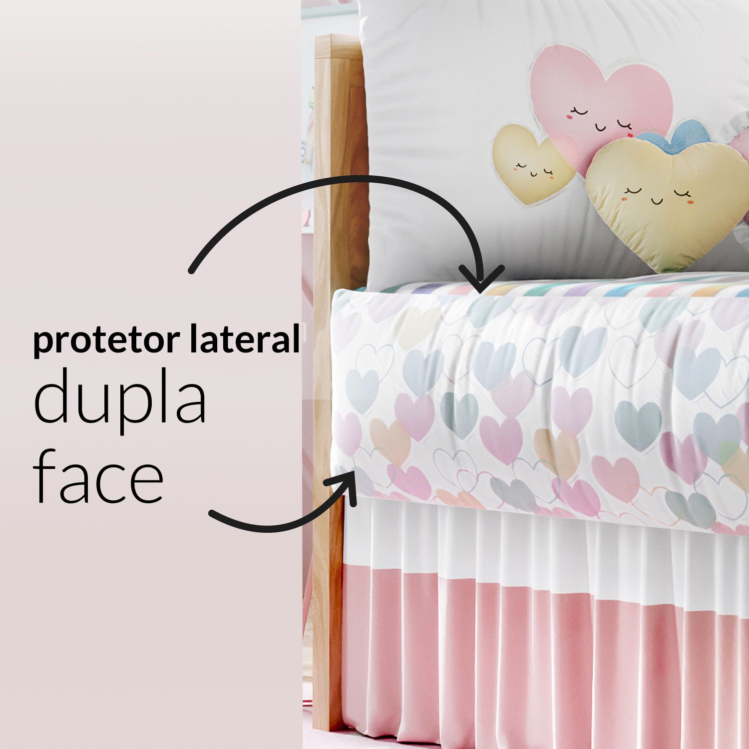 Kit Berço Família Coração