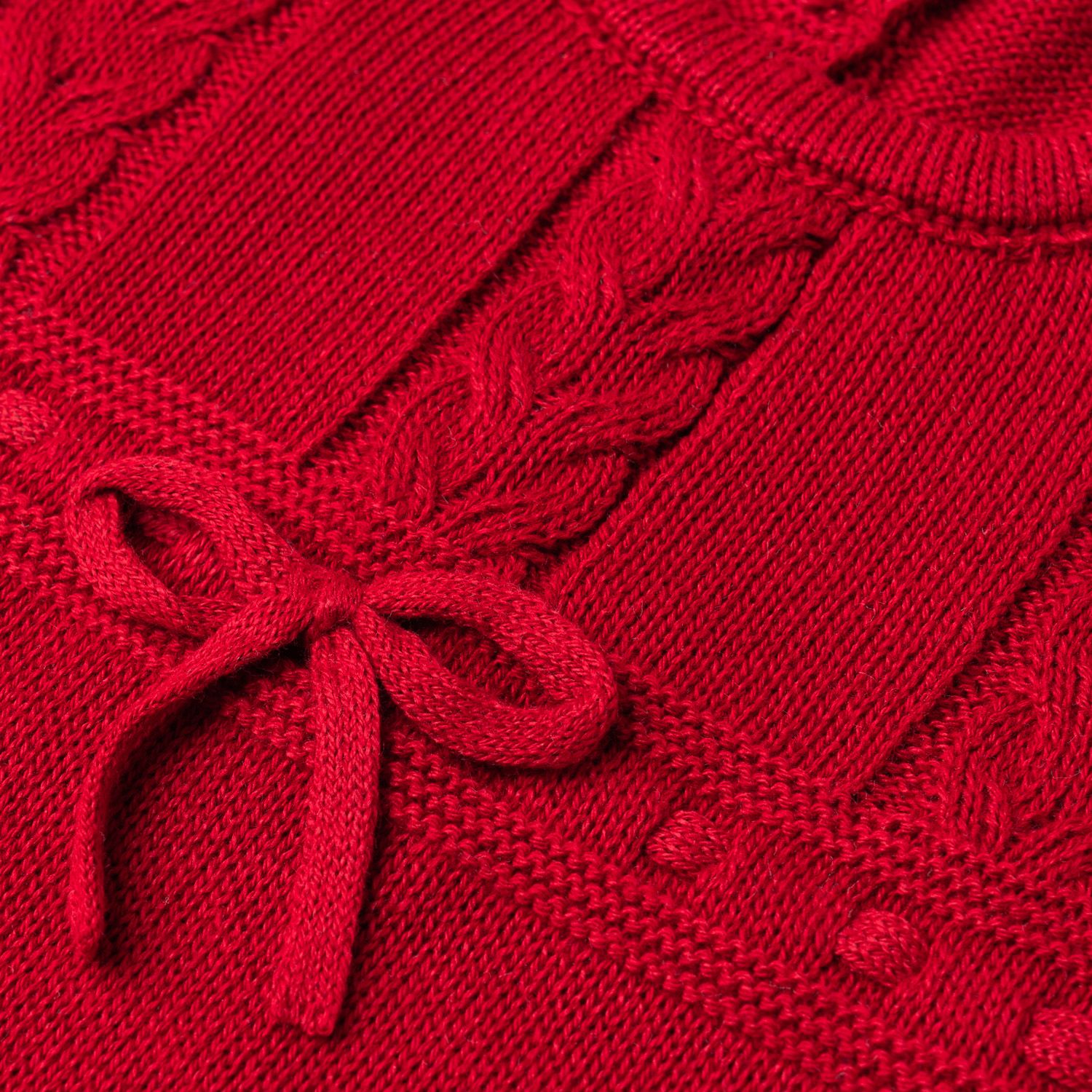 Macacão Tricot Tresse Vermelho Tam P