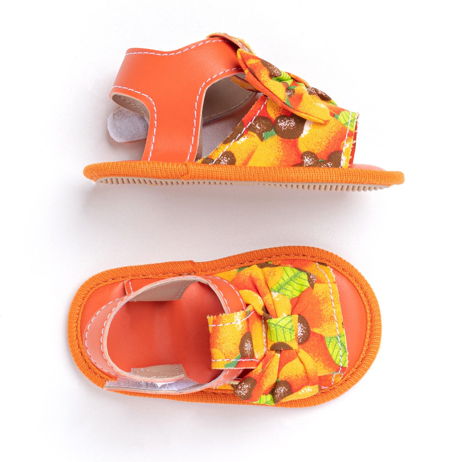 Sandália de Bebê com Faixa de Cabelo Caju Frutinha Tam 18