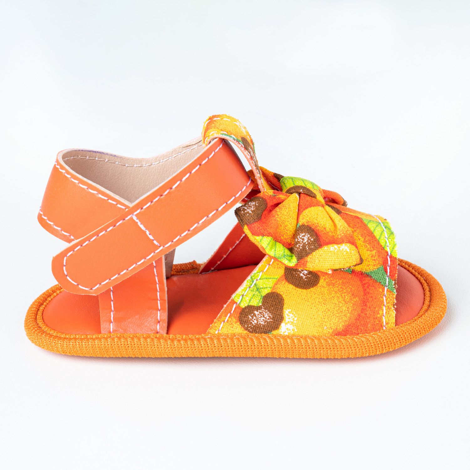 Sandália de Bebê com Faixa de Cabelo Caju Frutinha Tam 18