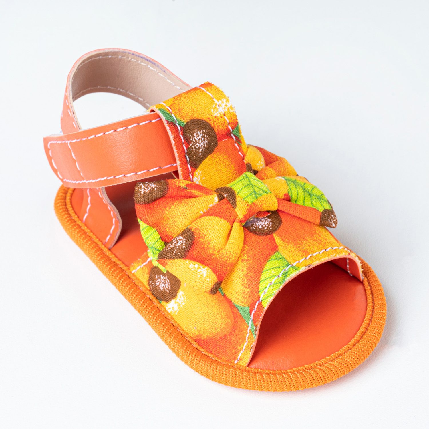 Sandália de Bebê com Faixa de Cabelo Caju Frutinha Tam 18