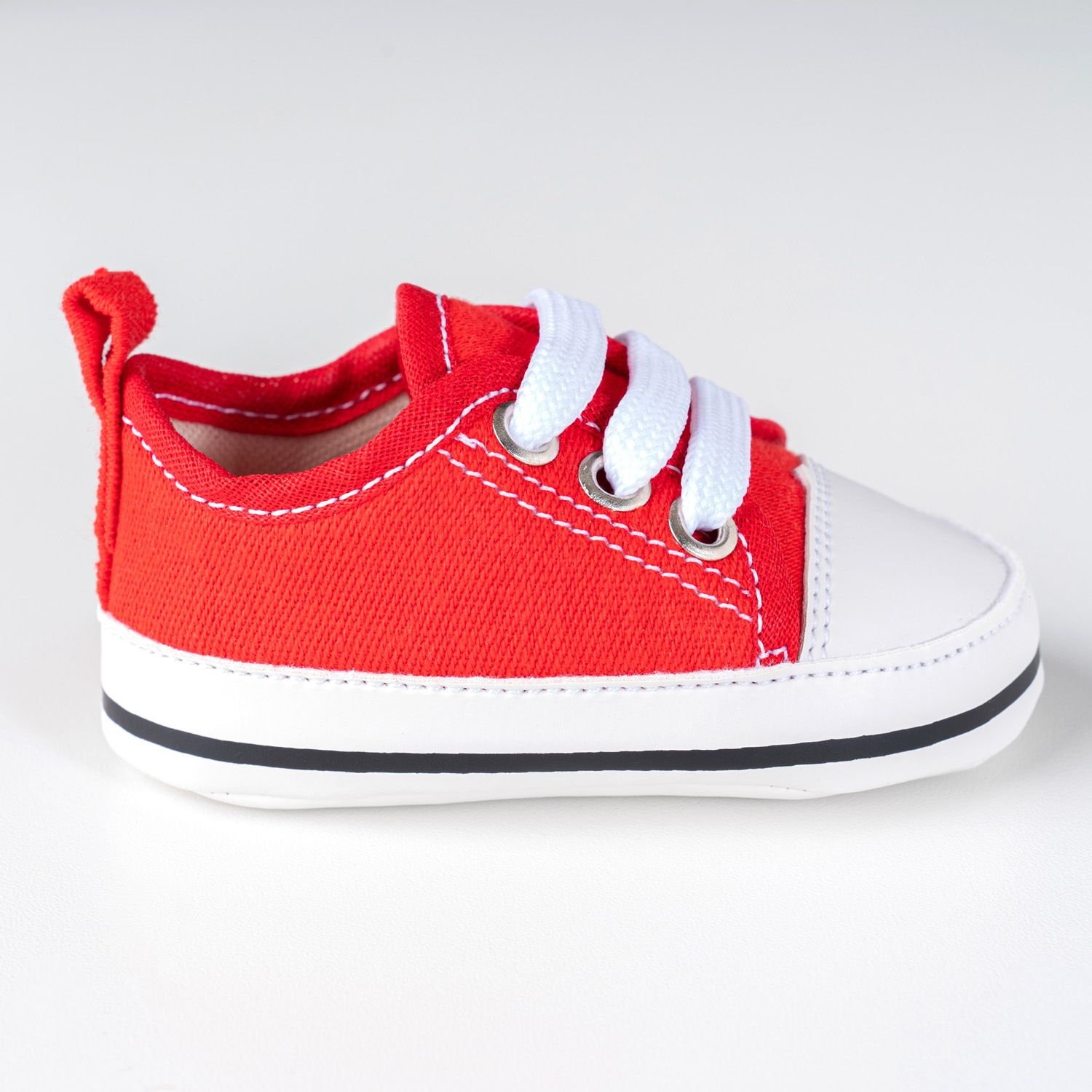 Tênis Bebê Casual Vermelho Tam 16