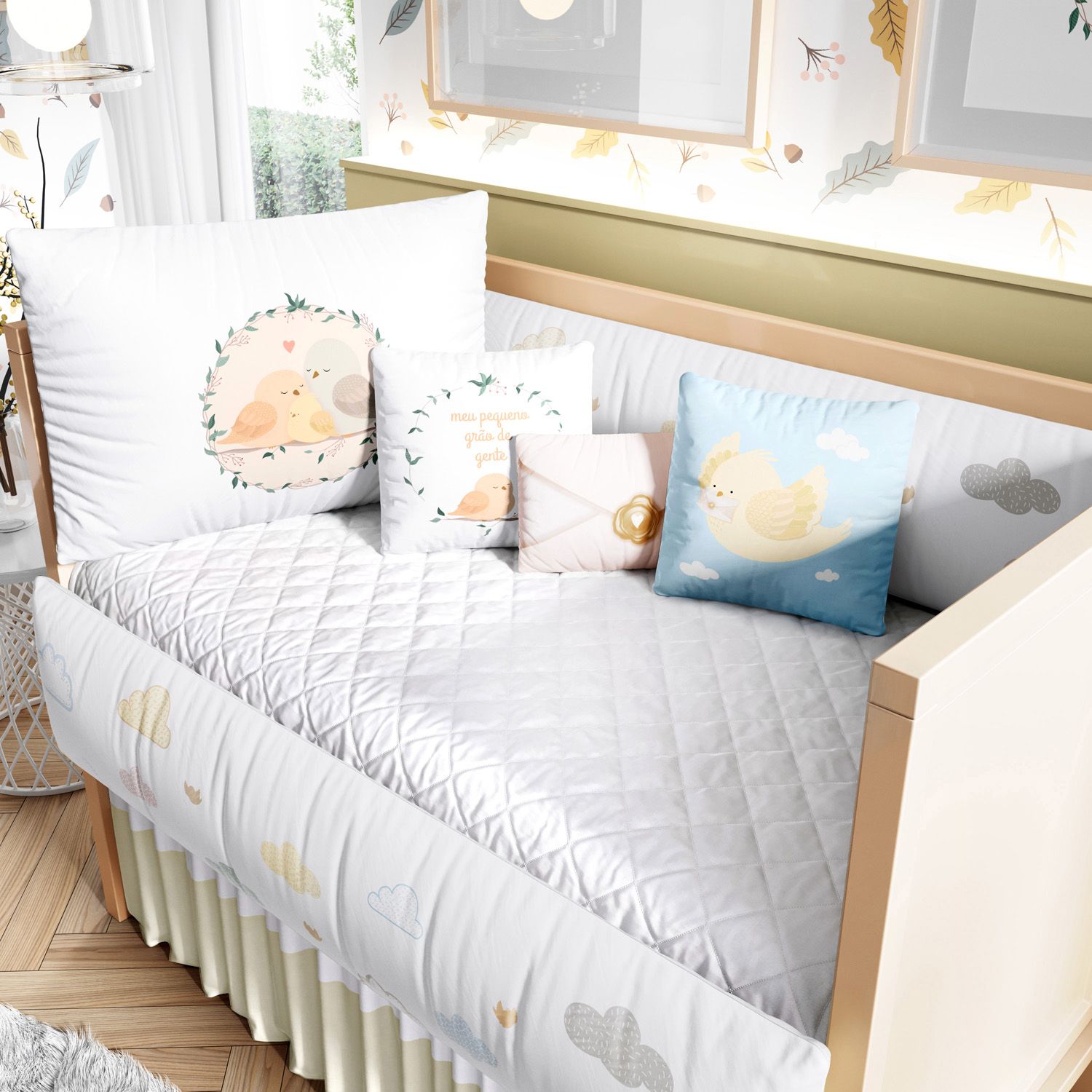 Kit Berço Família Passarinho