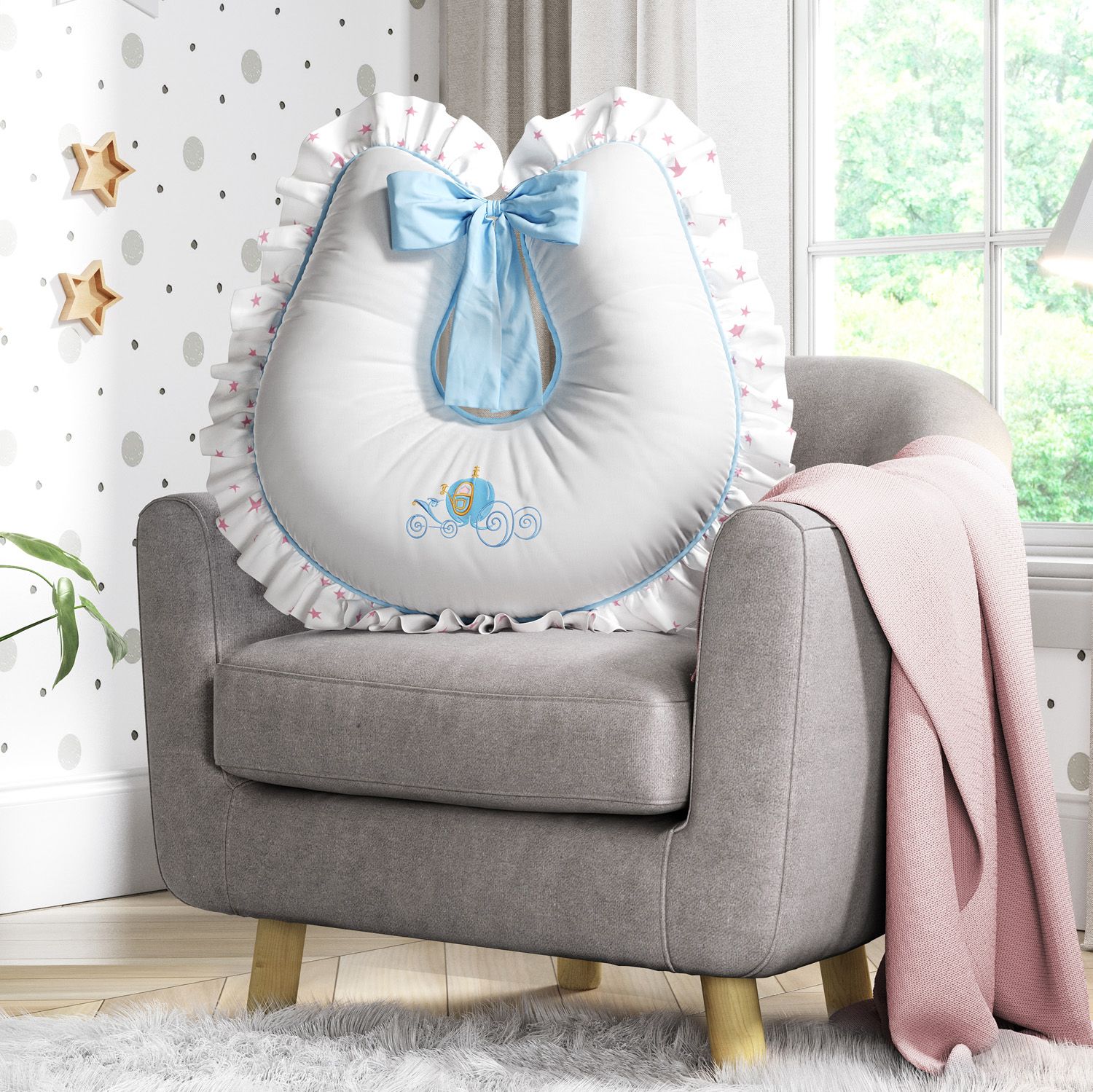 Almofada Amamentação Princesa Cinderela