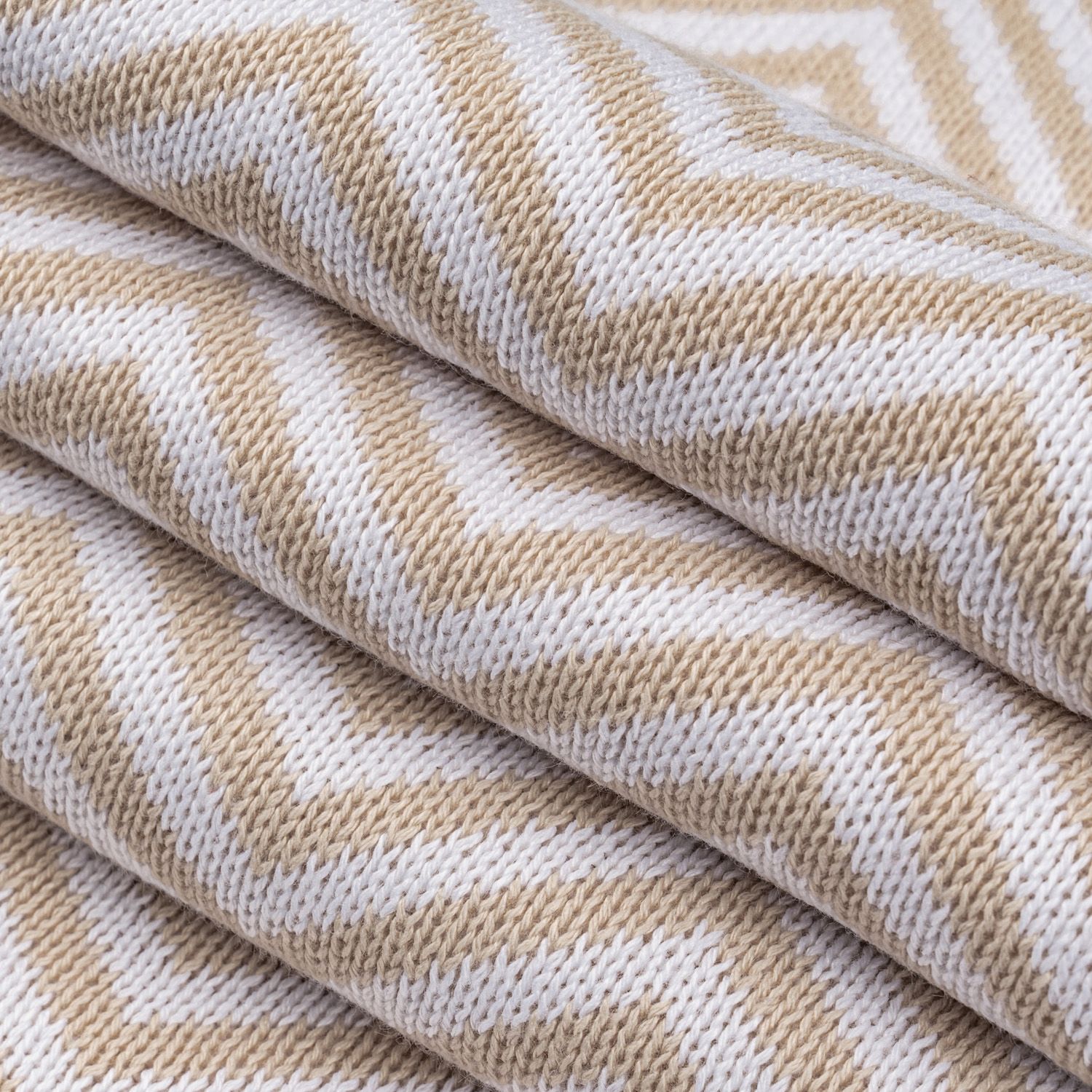 Manta Bebê Tricot Chevron Vermelho 80cm