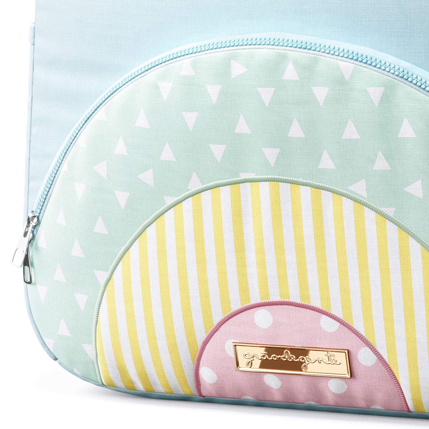 Mochila Infantil Arco-íris Patchwork