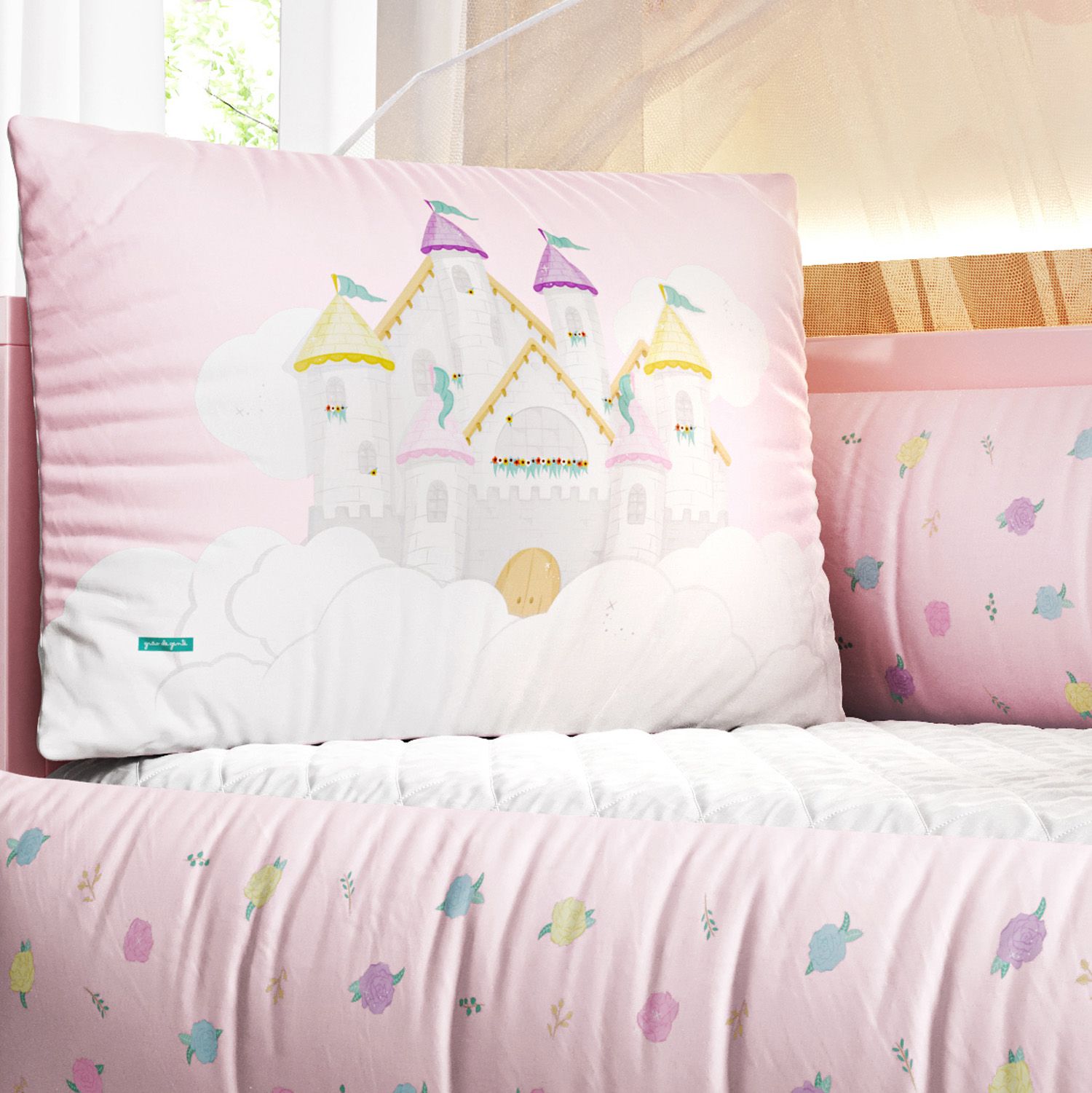 Kit Berço Castelo Encantado