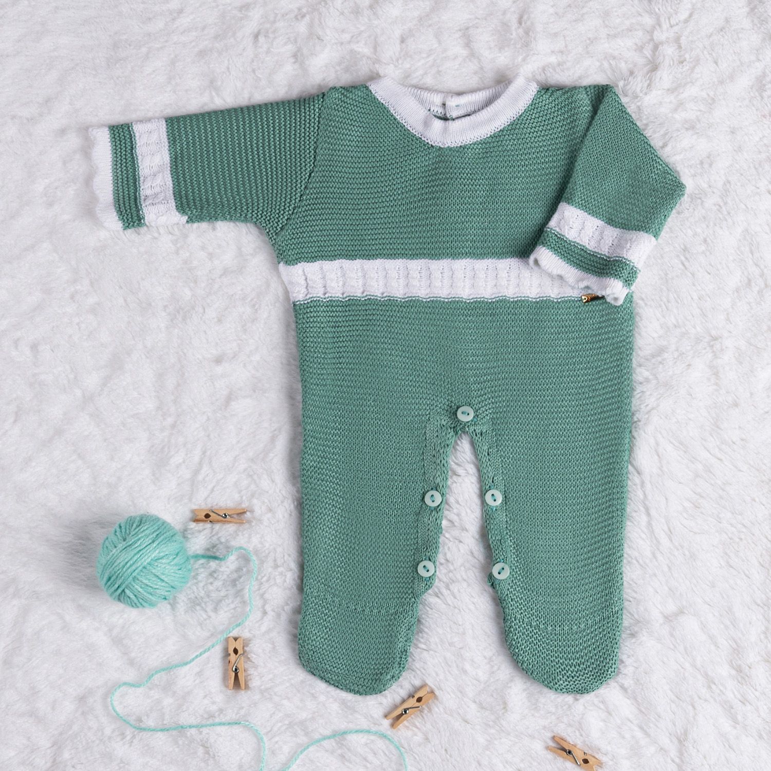 Macacão Tricot Azul Marinho