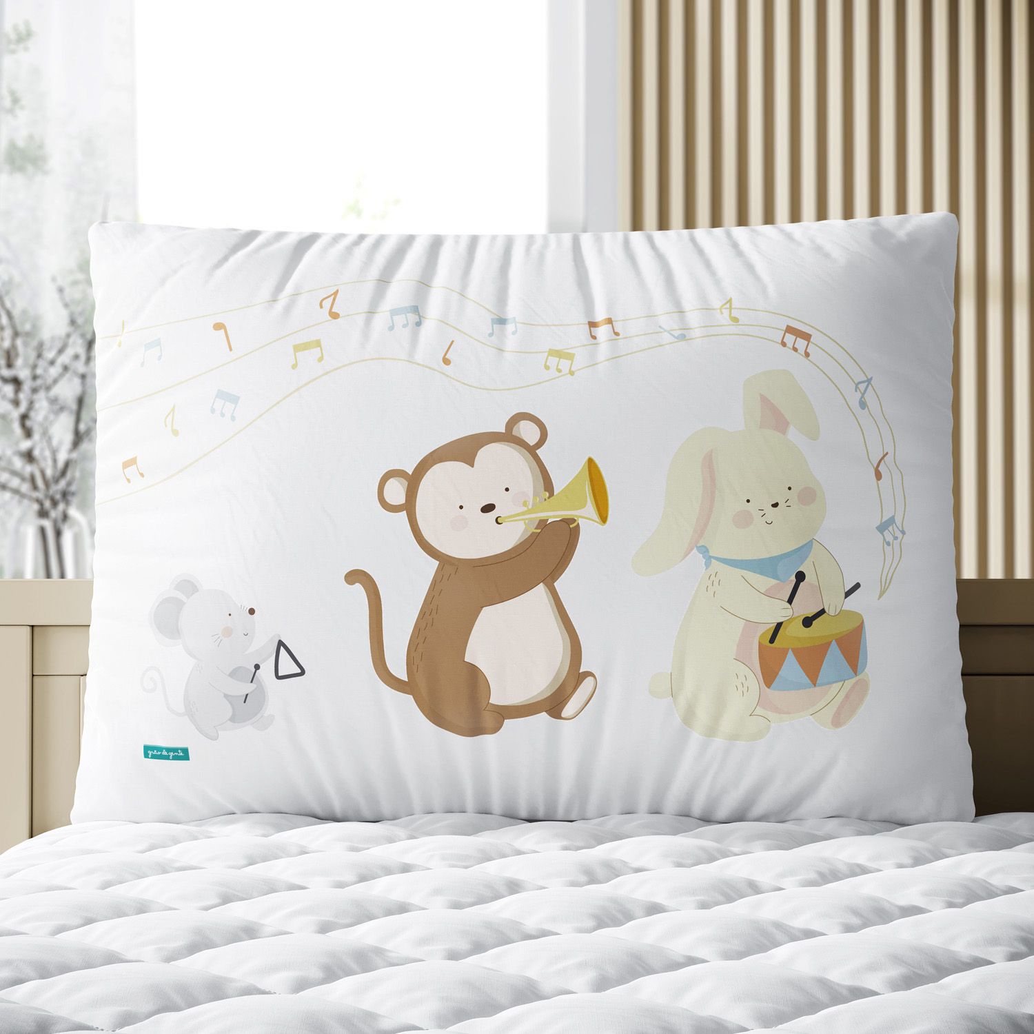 Kit Berço Bichinhos Do Ré Mi