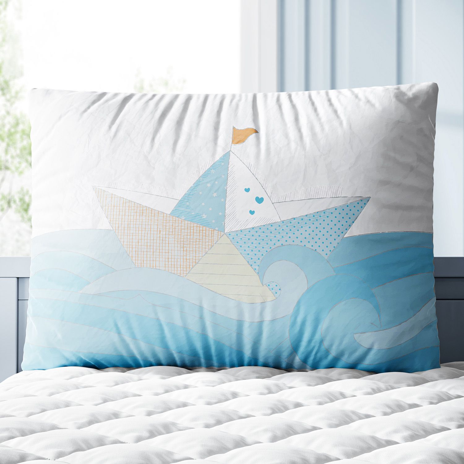 Kit Berço Barquinho de Papel