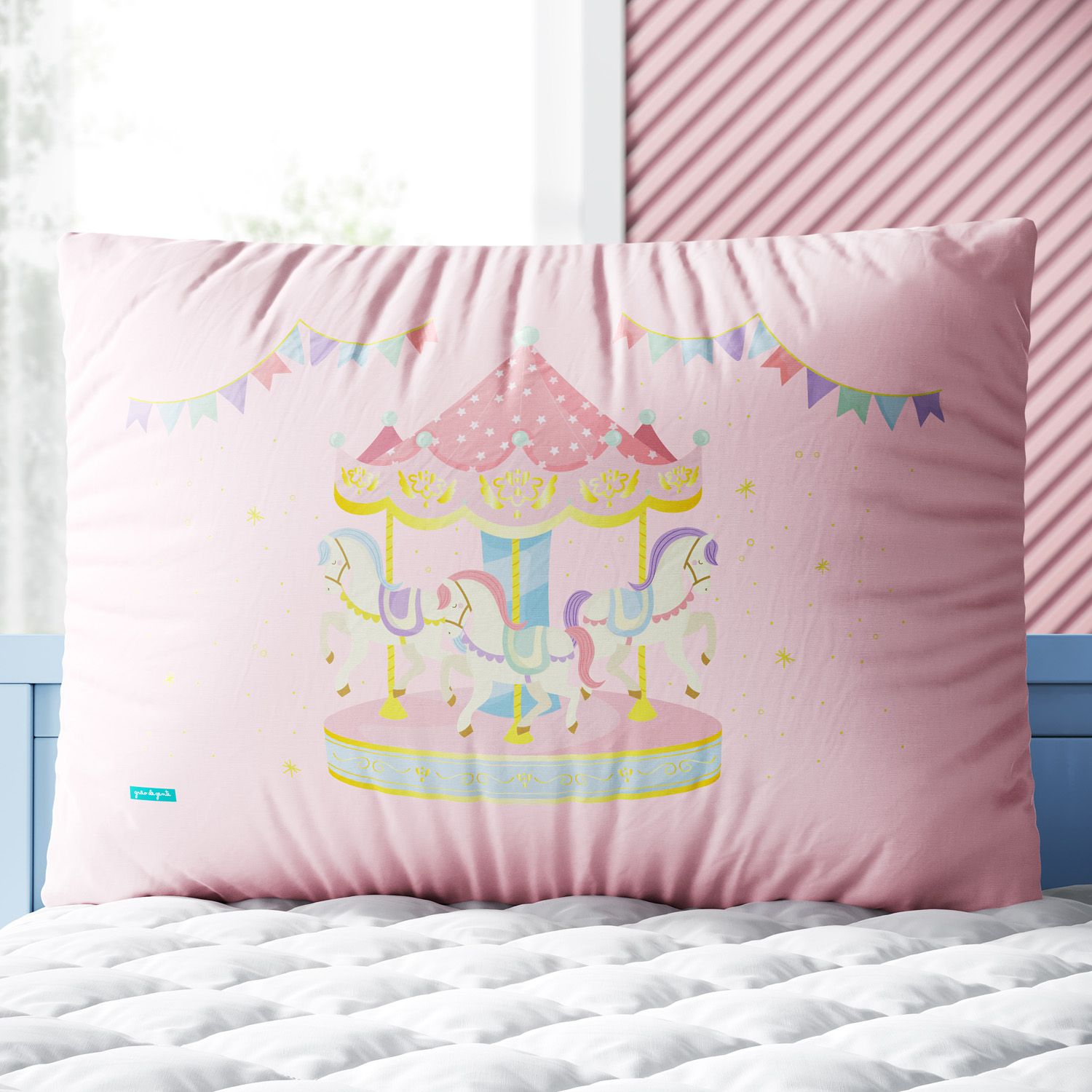 Kit Berço Carrossel dos Sonhos