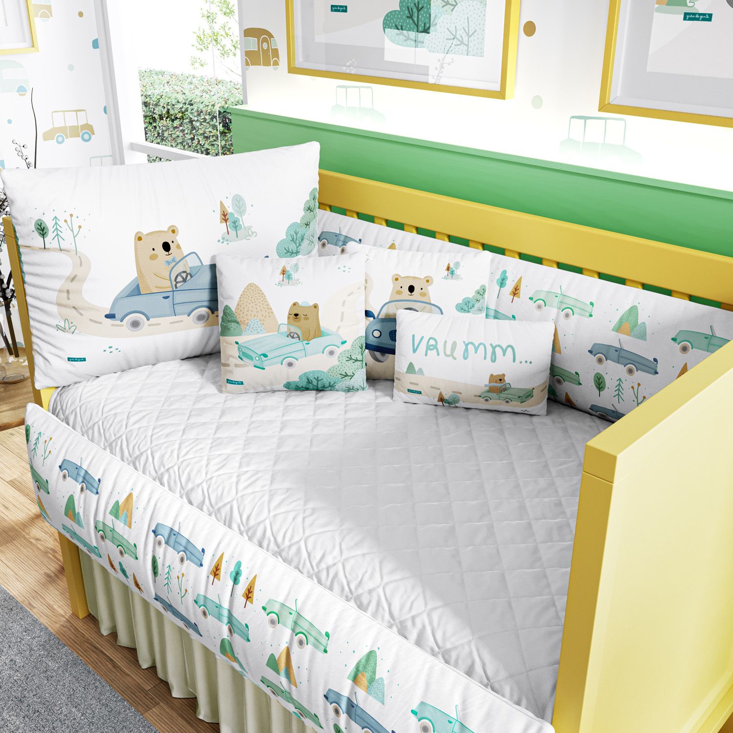 Kit Berço Urso e o Carrinho