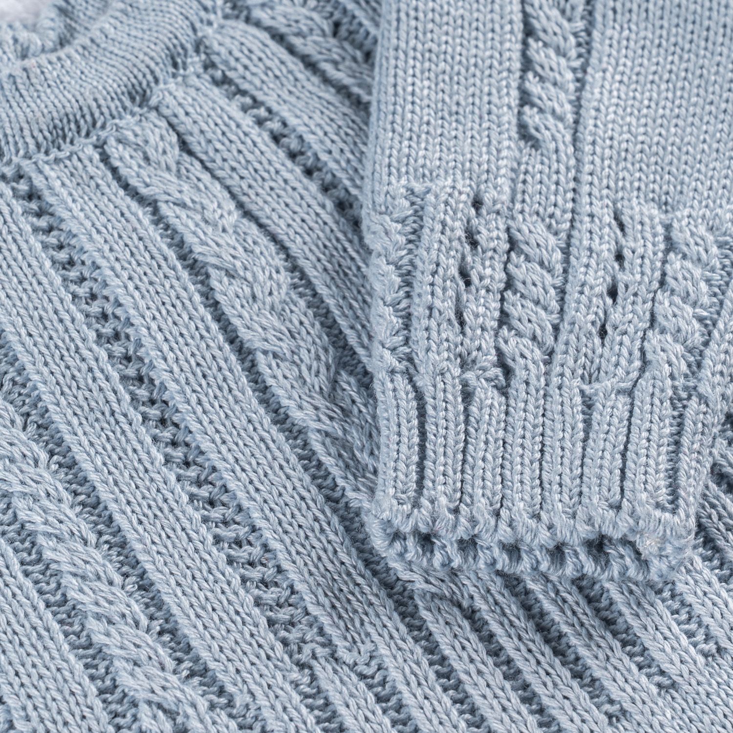 Macacão Tricot Trança Capuccino