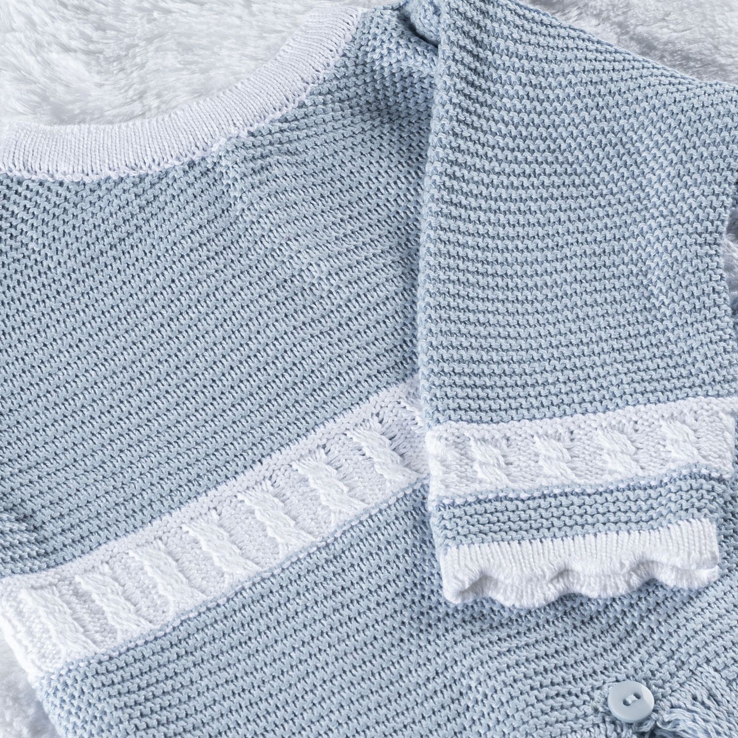 Macacão Tricot Azul Marinho