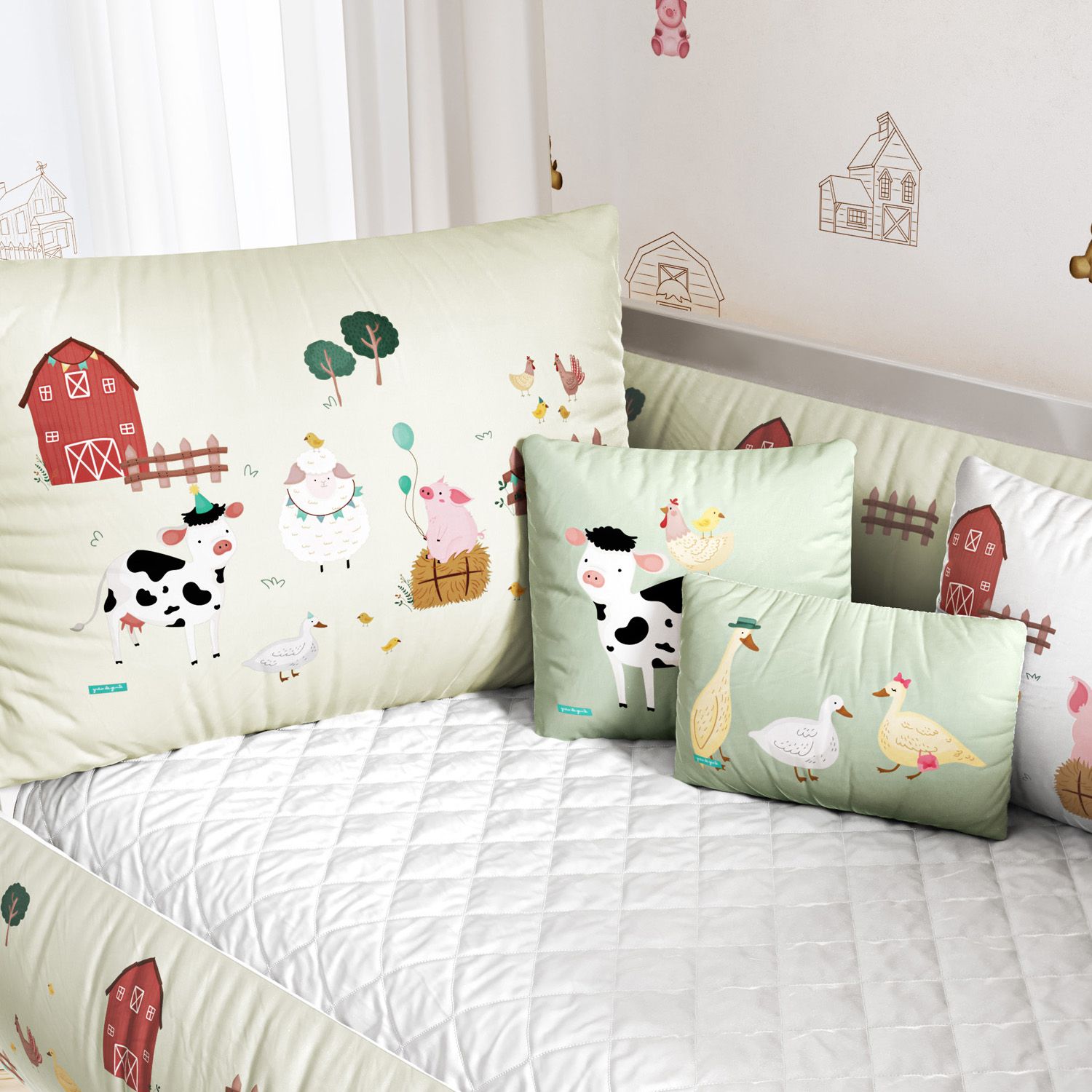 Kit Berço Fazenda Feliz