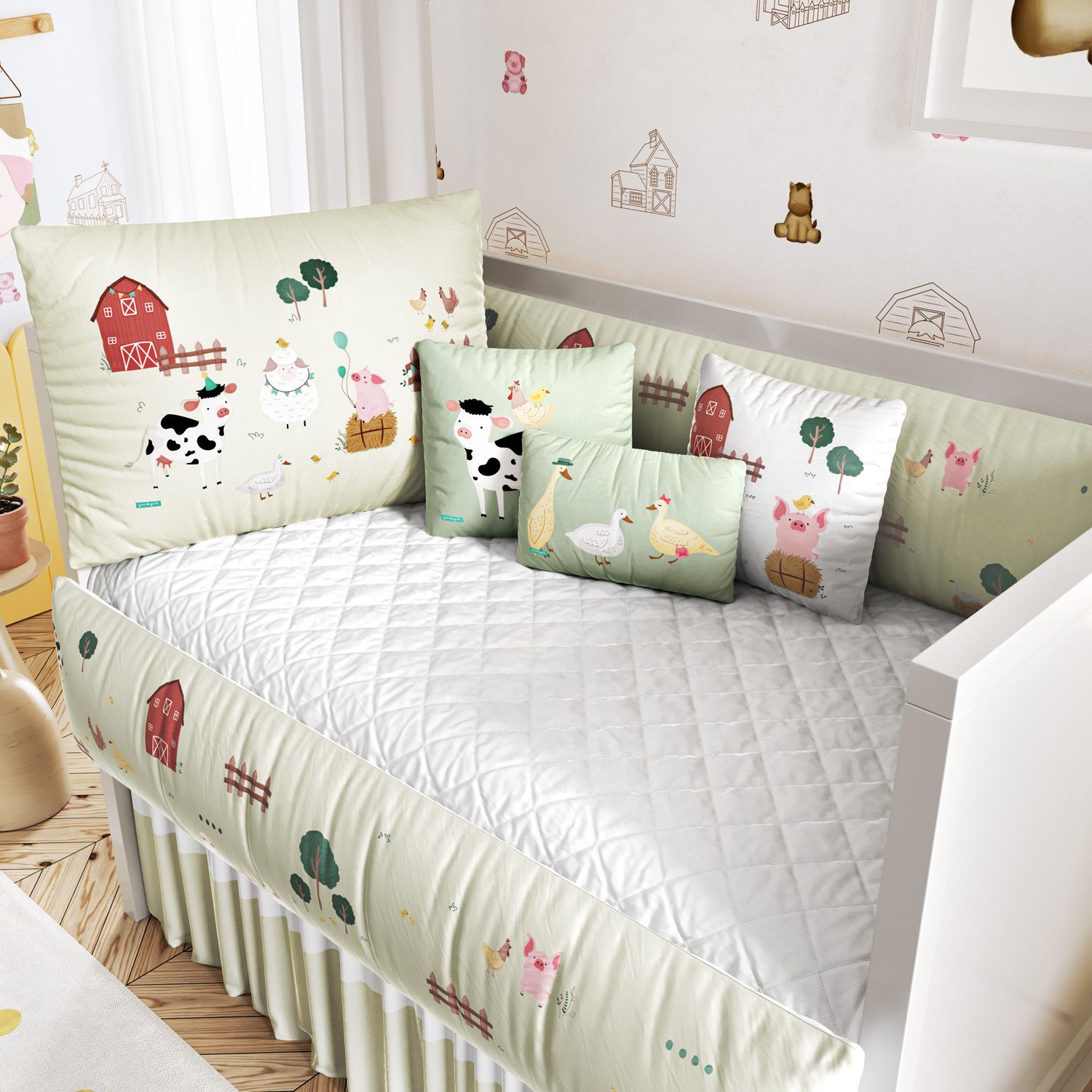 Kit Berço Fazenda Feliz