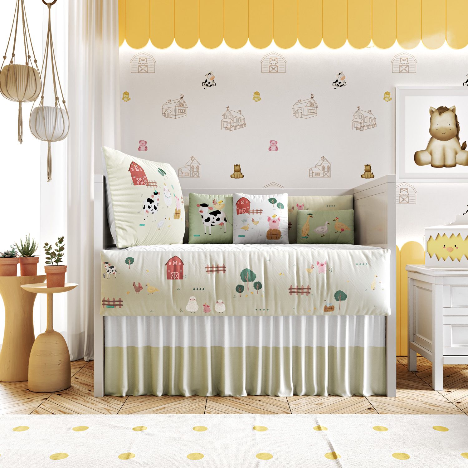 Kit Berço Fazenda Feliz