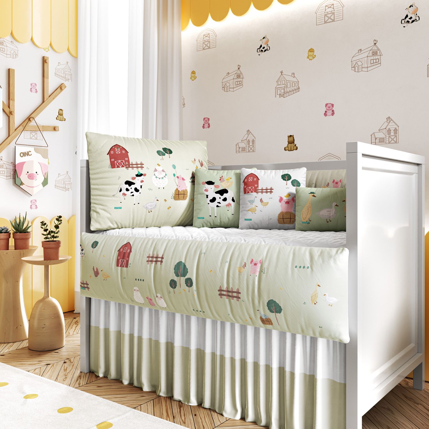 Kit Berço Fazenda Feliz