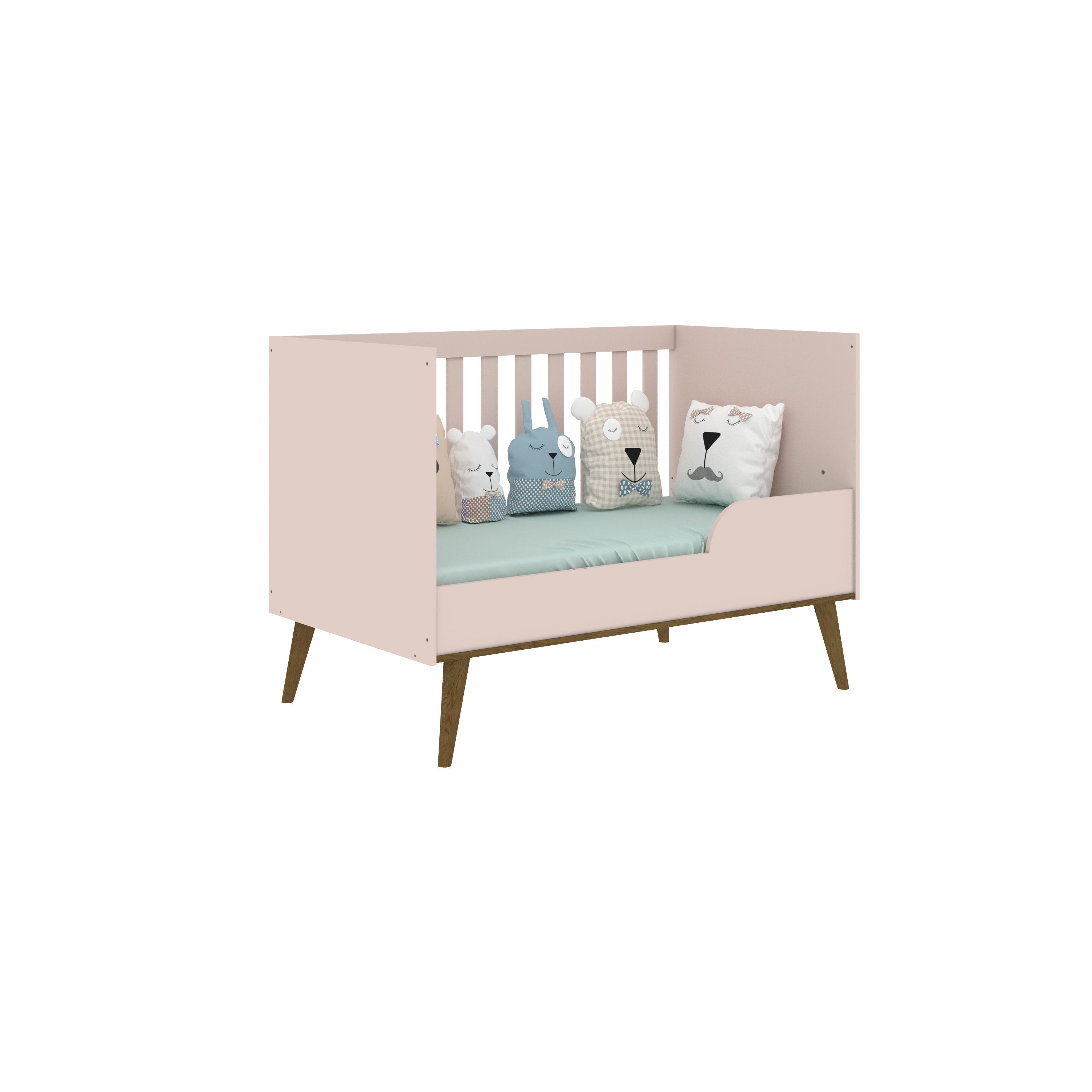 Berço Americano Branco Ludi Retrô