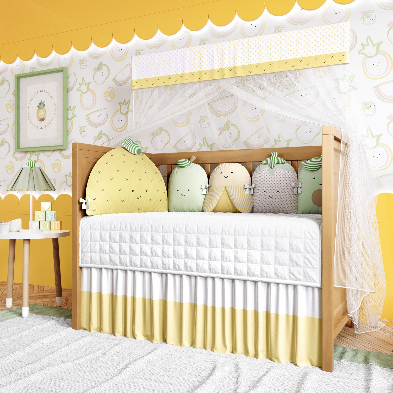 Kit Berço Frutinhas