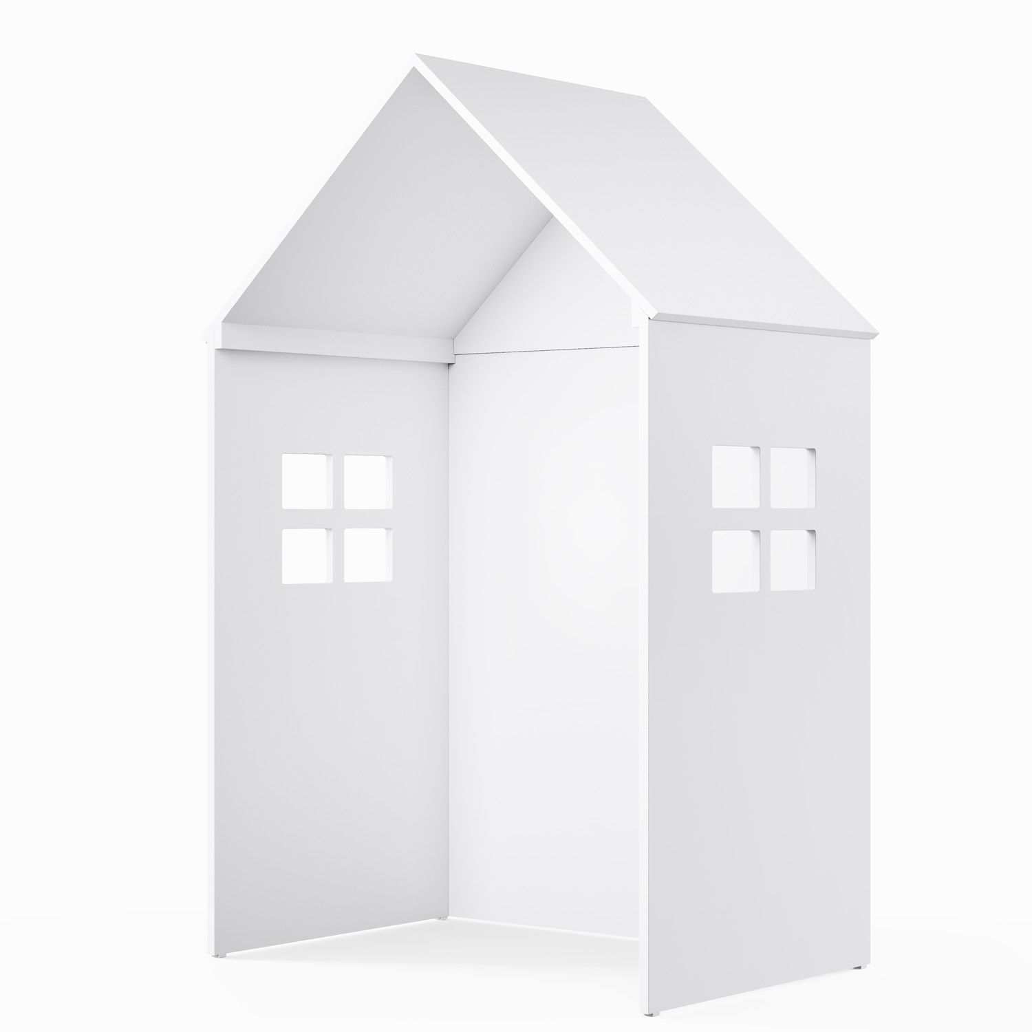 Casinha Montessoriana para Cabeceira Branco 1,54m