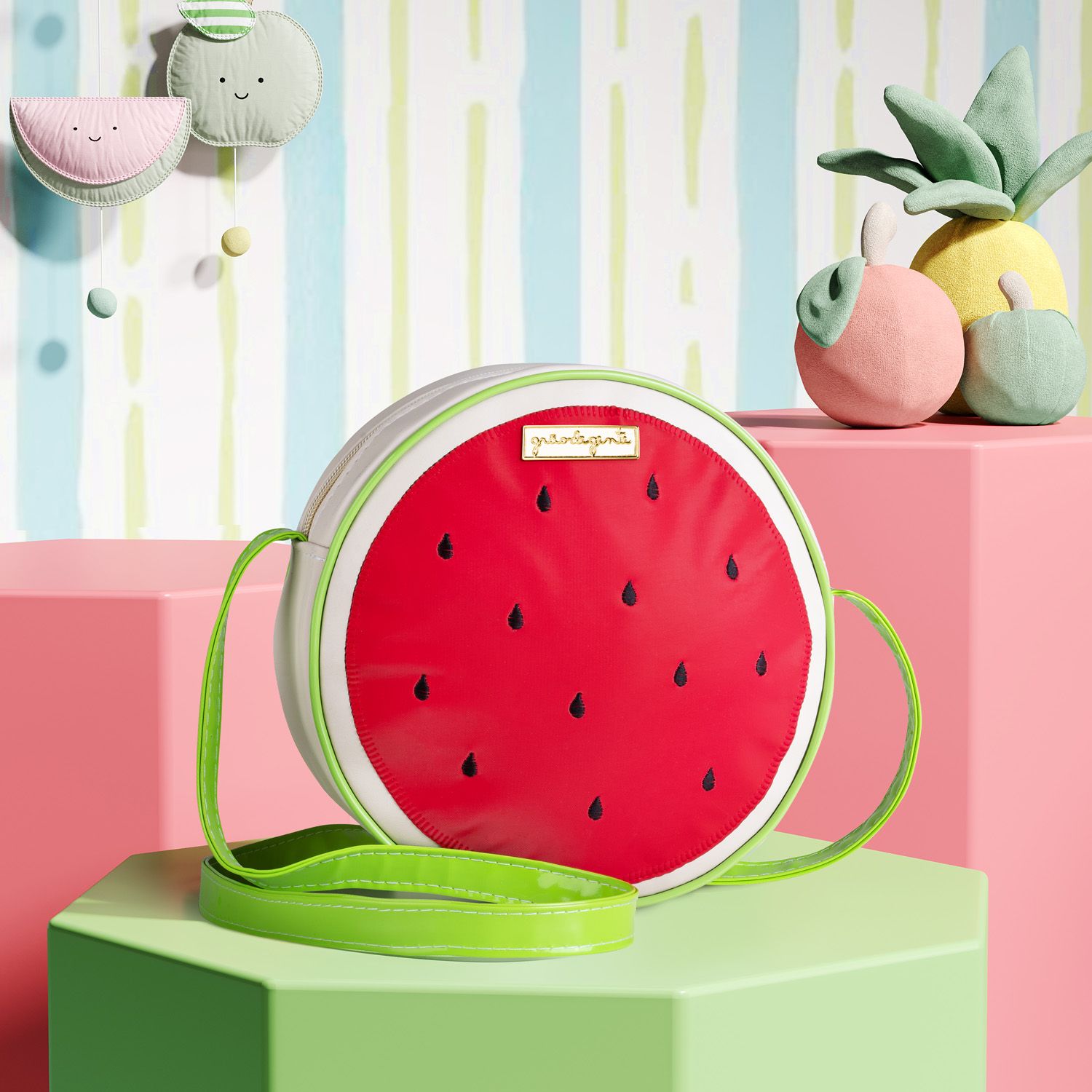 Bolsa Infantil Melancia Frutinha 21cm