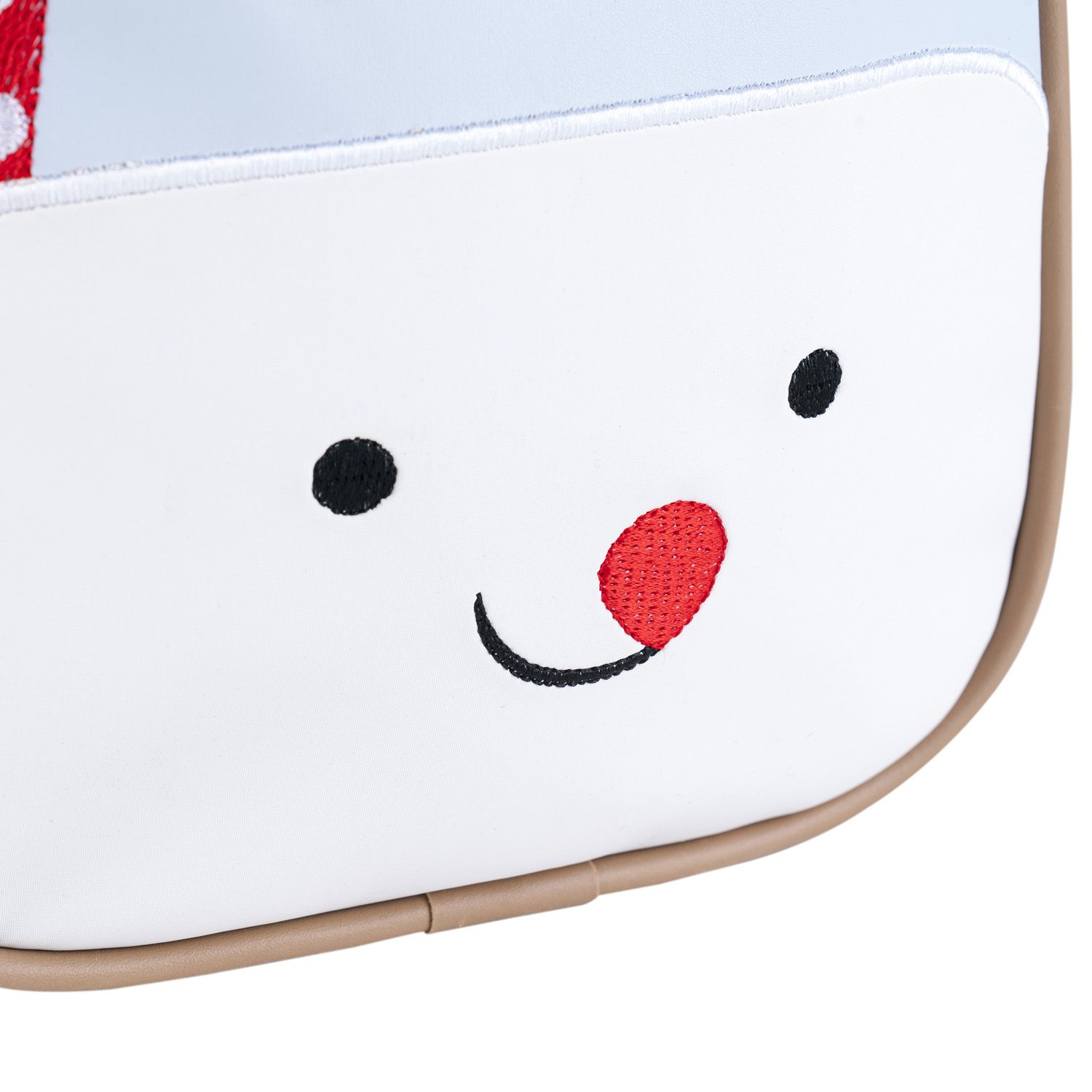 Lancheira Infantil Milk-Shake Canudinho Azul 23cm